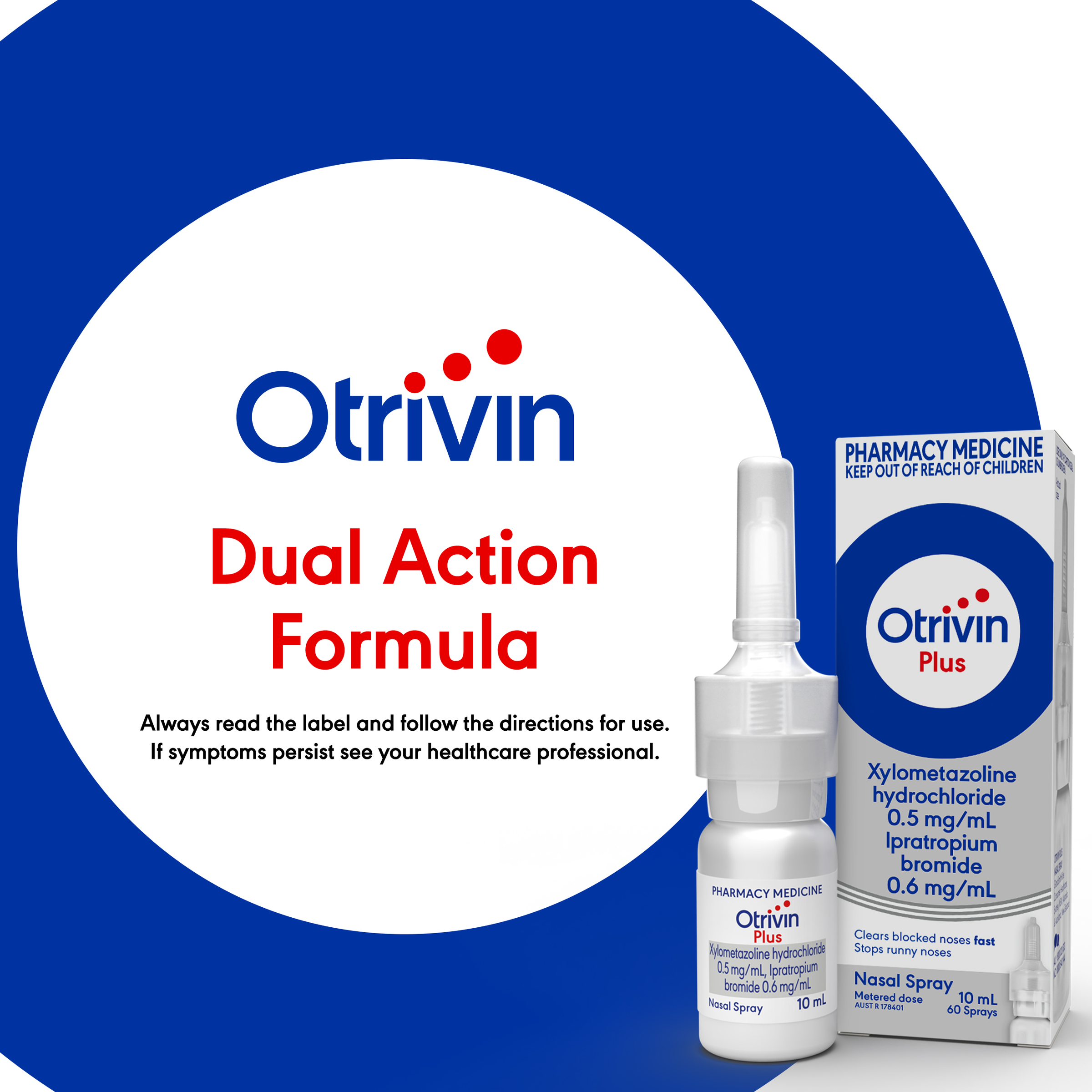 OTRIVIN PLUS ADULT METERED DOSE NASAL SPRAY 10ML - Image 6