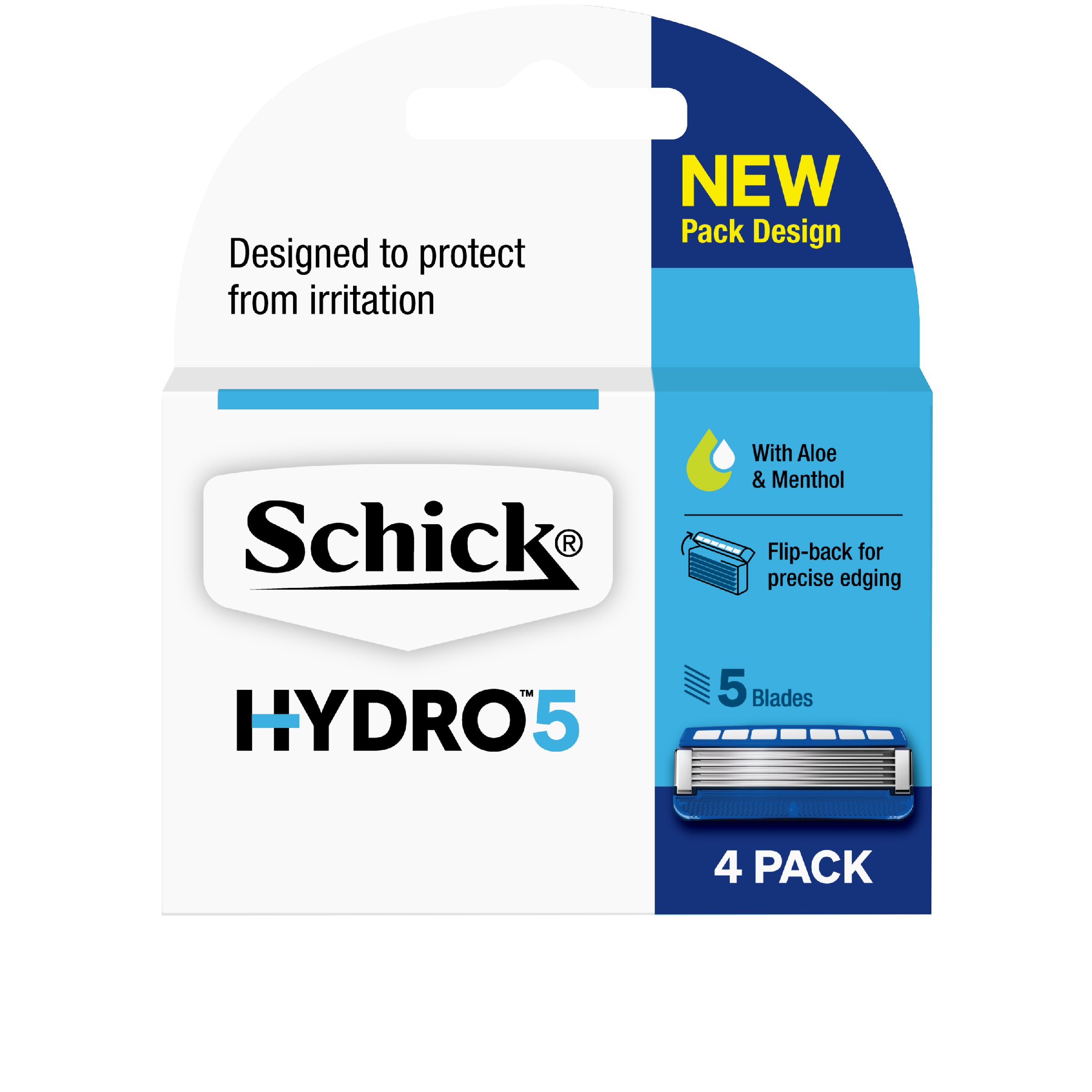 SCHICK HYDRO 5 REFILL BLADES 4 PACK