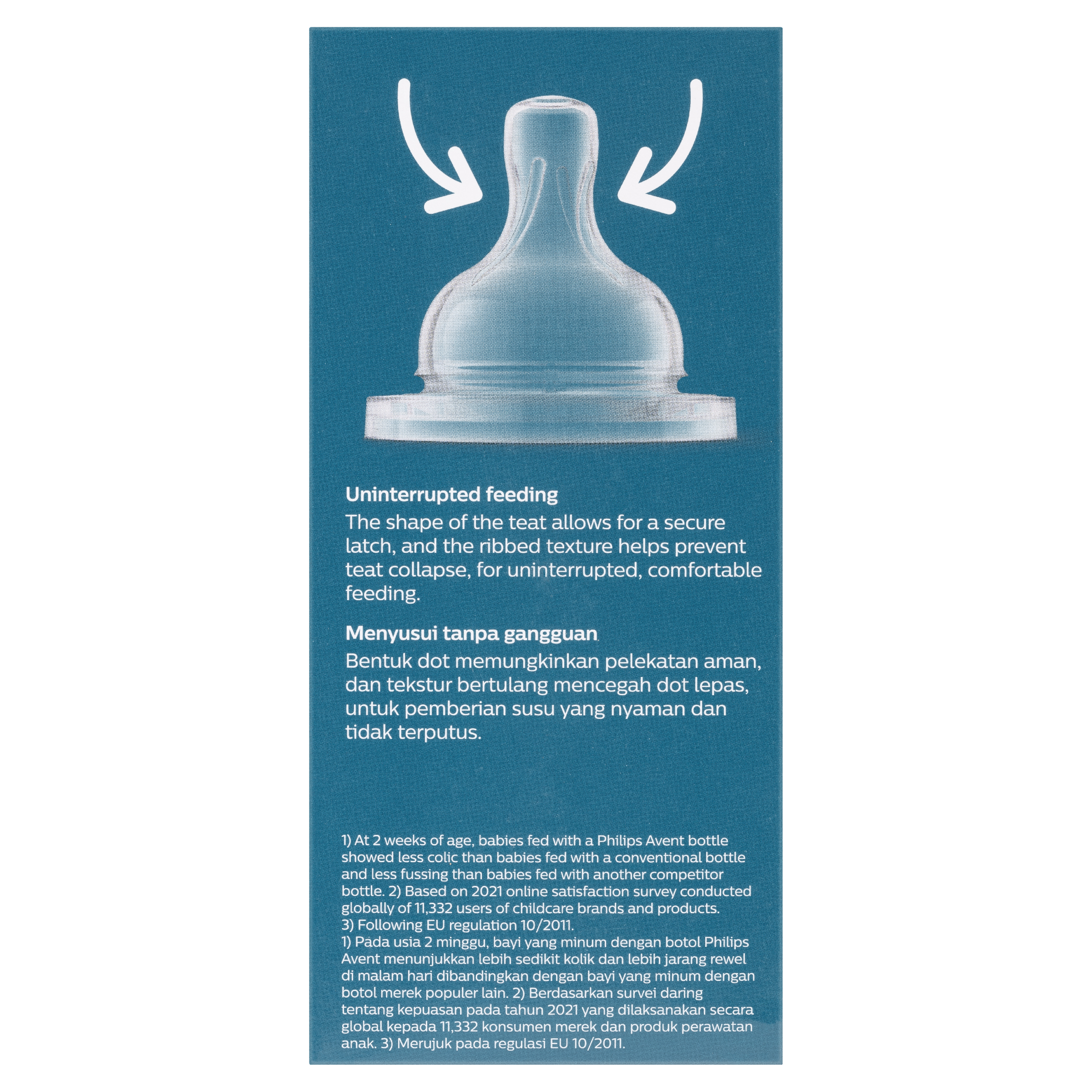 AVENT CLASSIC FEEDING BOTTLE ANTI COLIC 125ML 2 PACK - Image 4