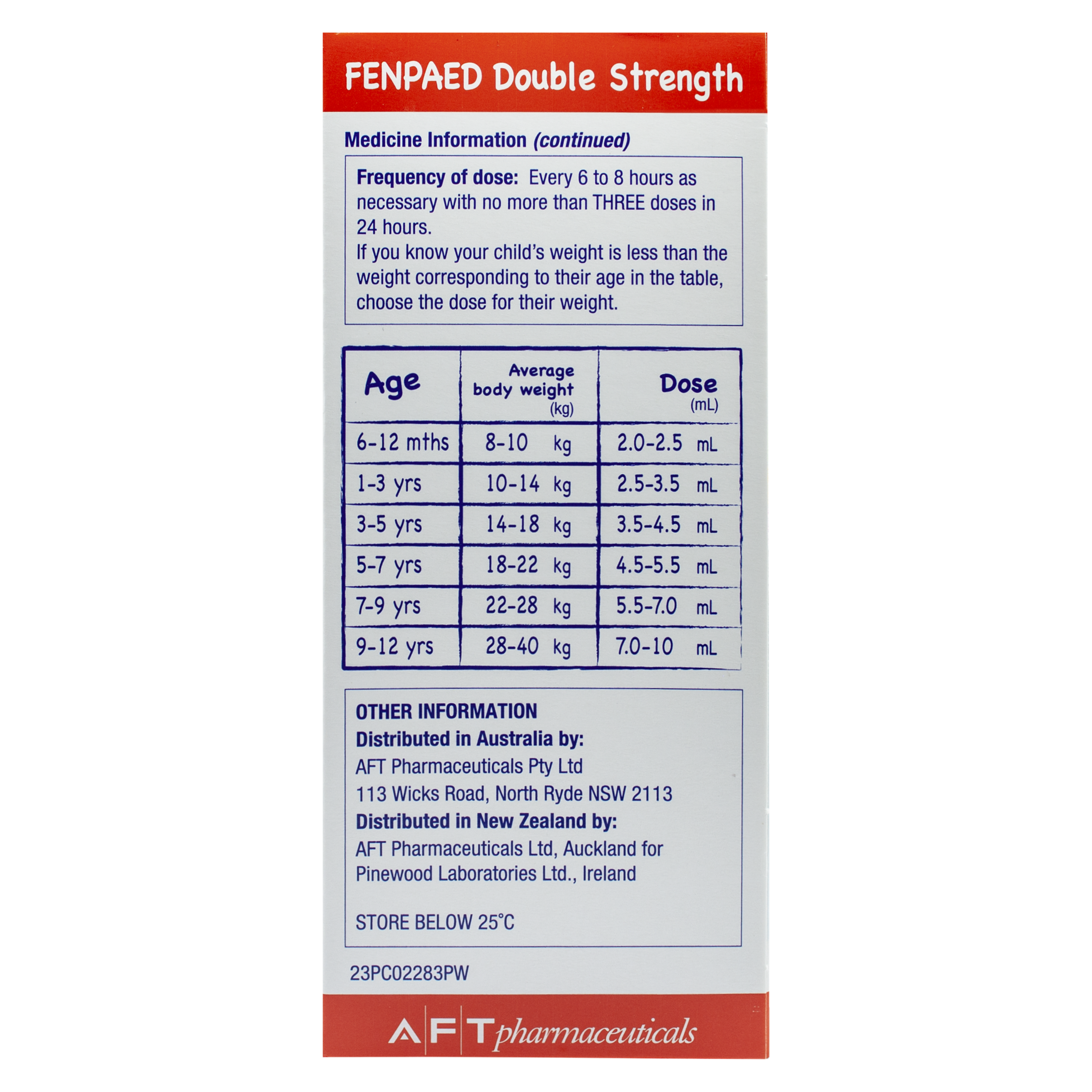 FENPAED DOUBLE STRENGTH 200MG/5ML 200ML - Image 6