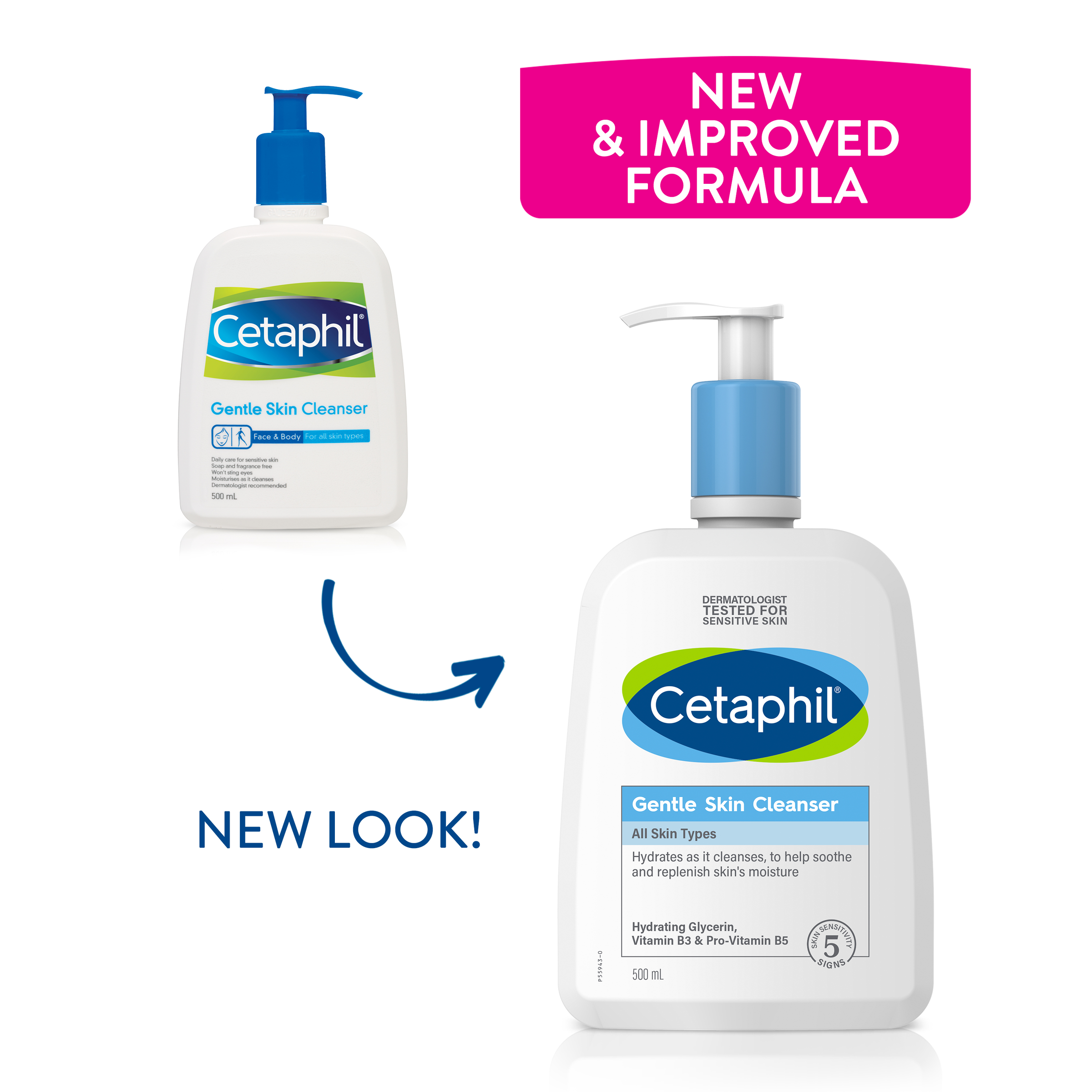 CETAPHIL GENTLE SKIN CLEANSER 1 LITRE - Image 7