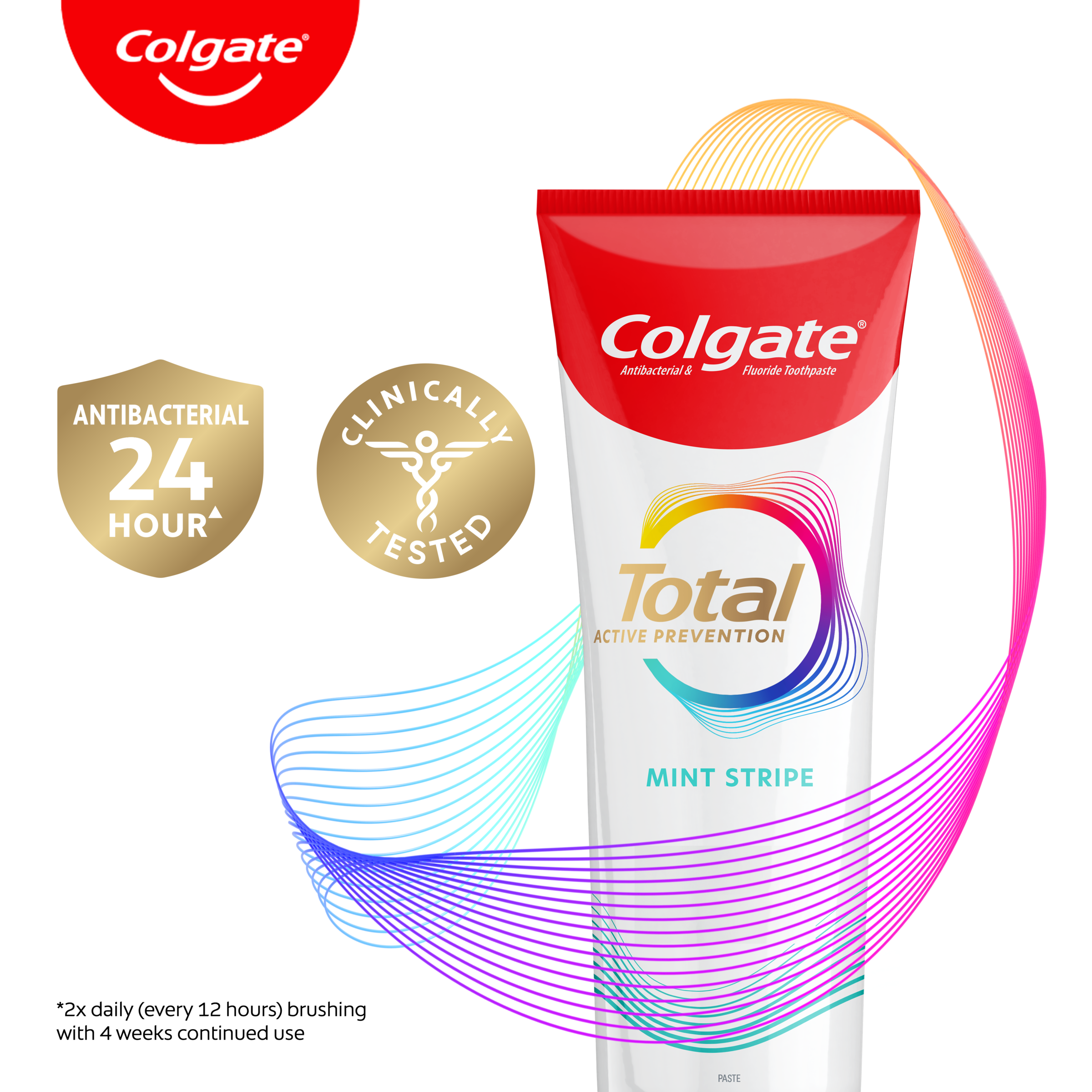 COLGATE TOOTHPASTE TOTAL MINT STRIPE GEL 115G - Image 7