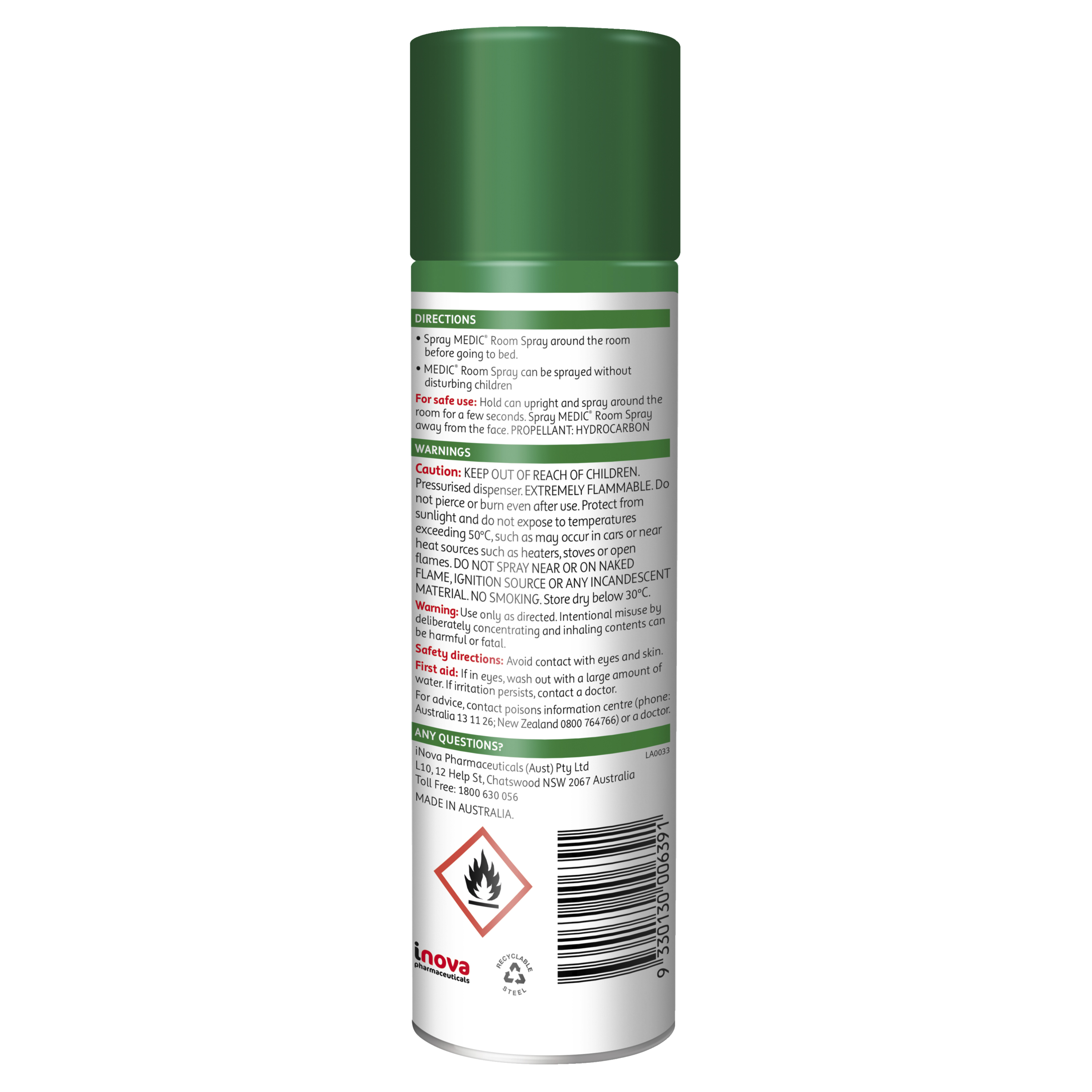 MEDIC ROOM SPRAY 125G - Image 2