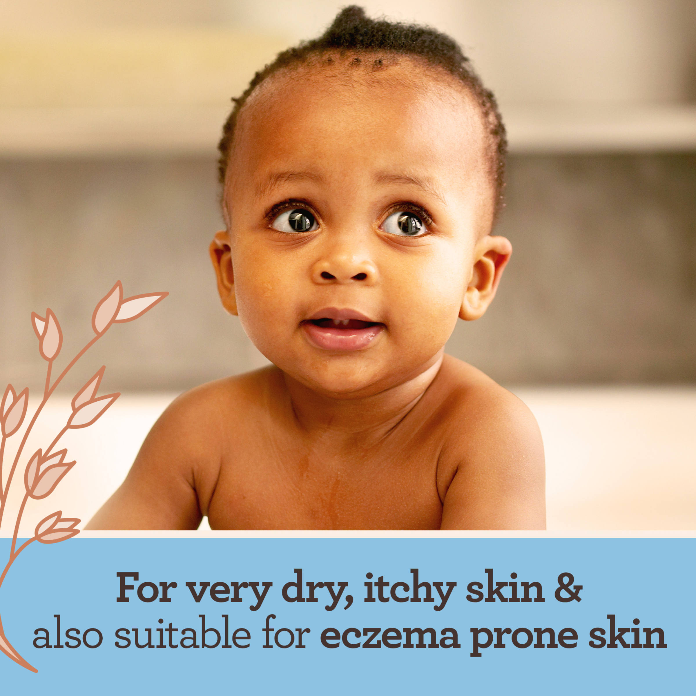 AVEENO BABY DERMEXA MOISTURISING BODY WASH 236ML - Image 3