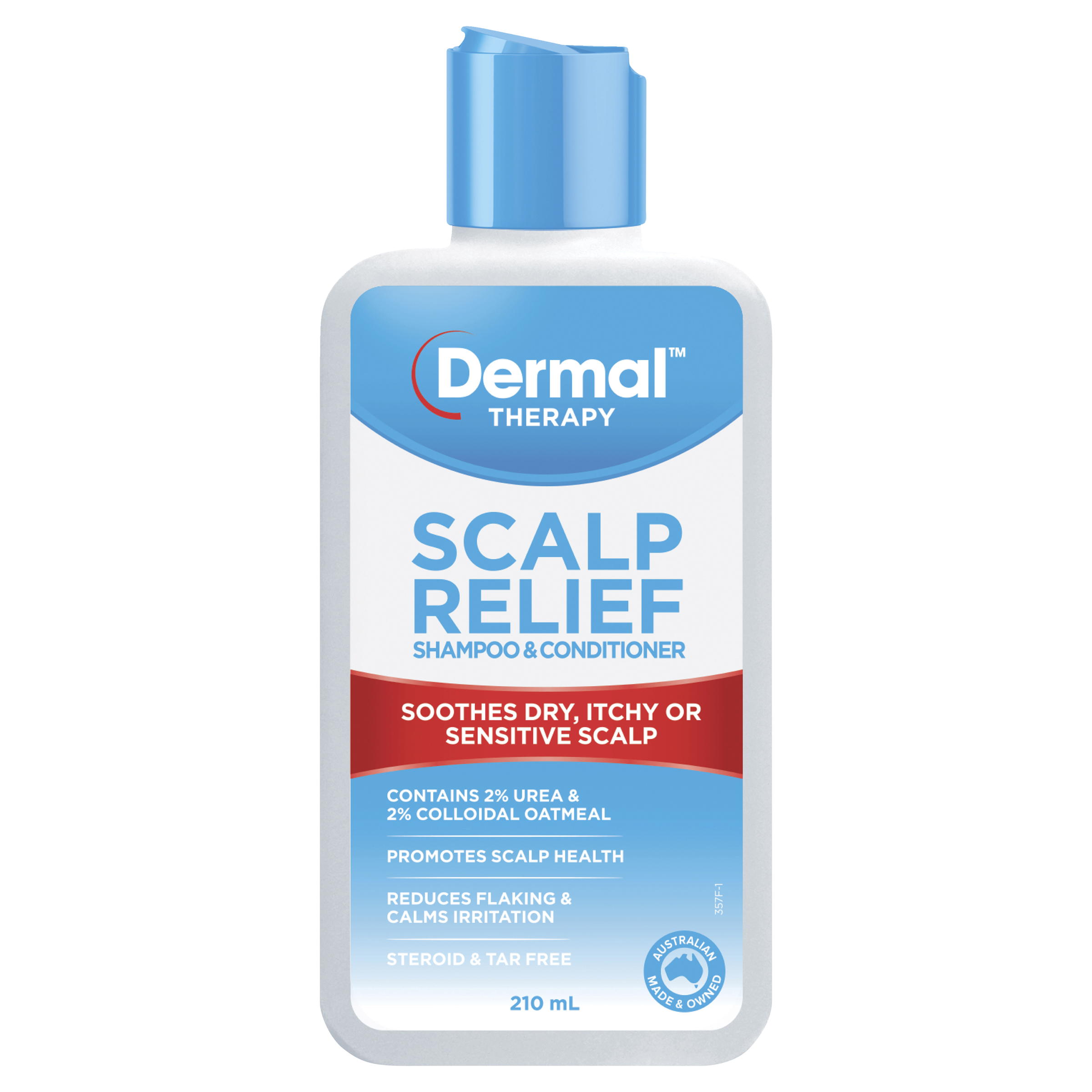 DERMAL THERAPY SCALP RELIEF SHAMPOO & CONDITIONER 210ML