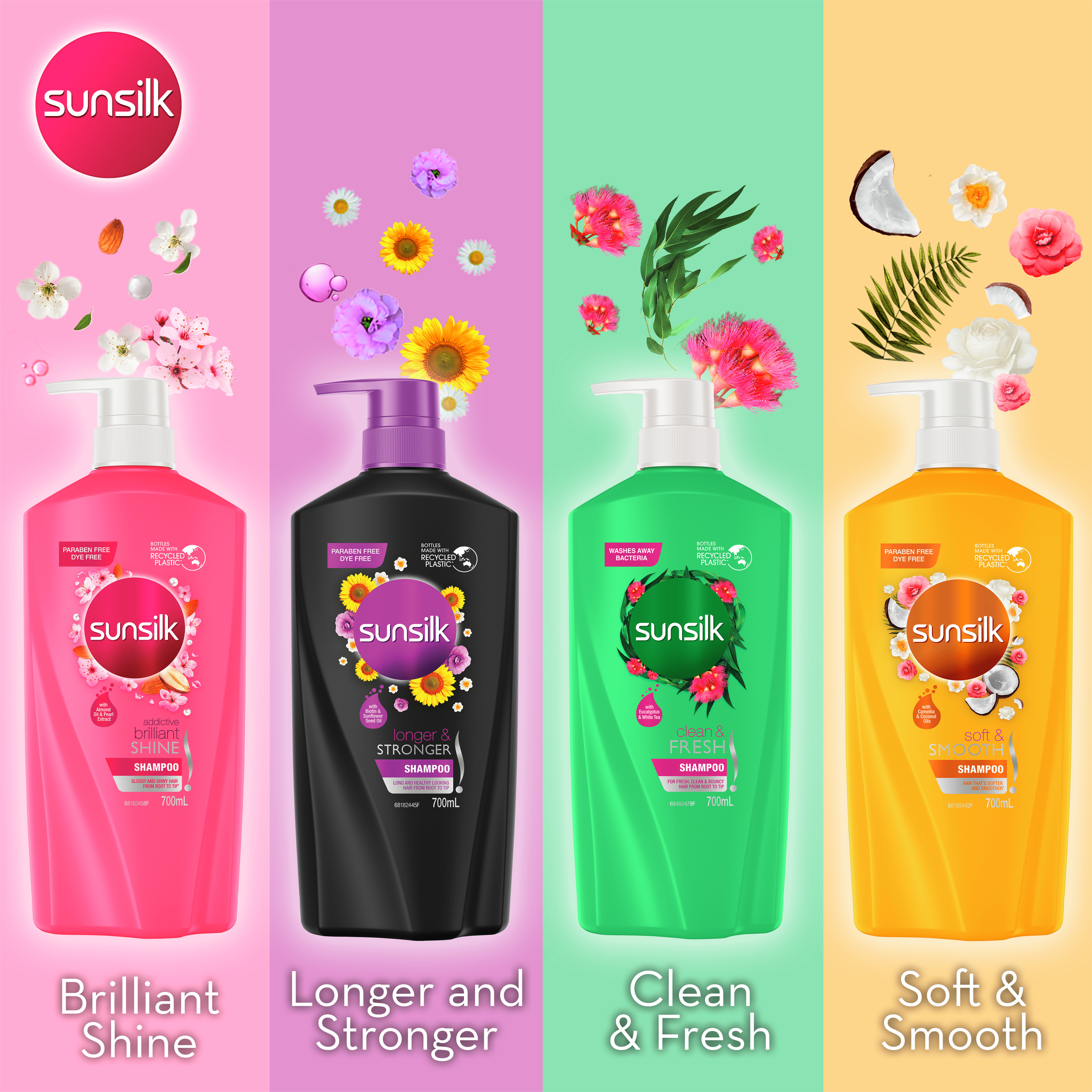 SUNSILK CONDITIONER ADDICTIVE BRILLIANT SHINE 700ML - Image 8
