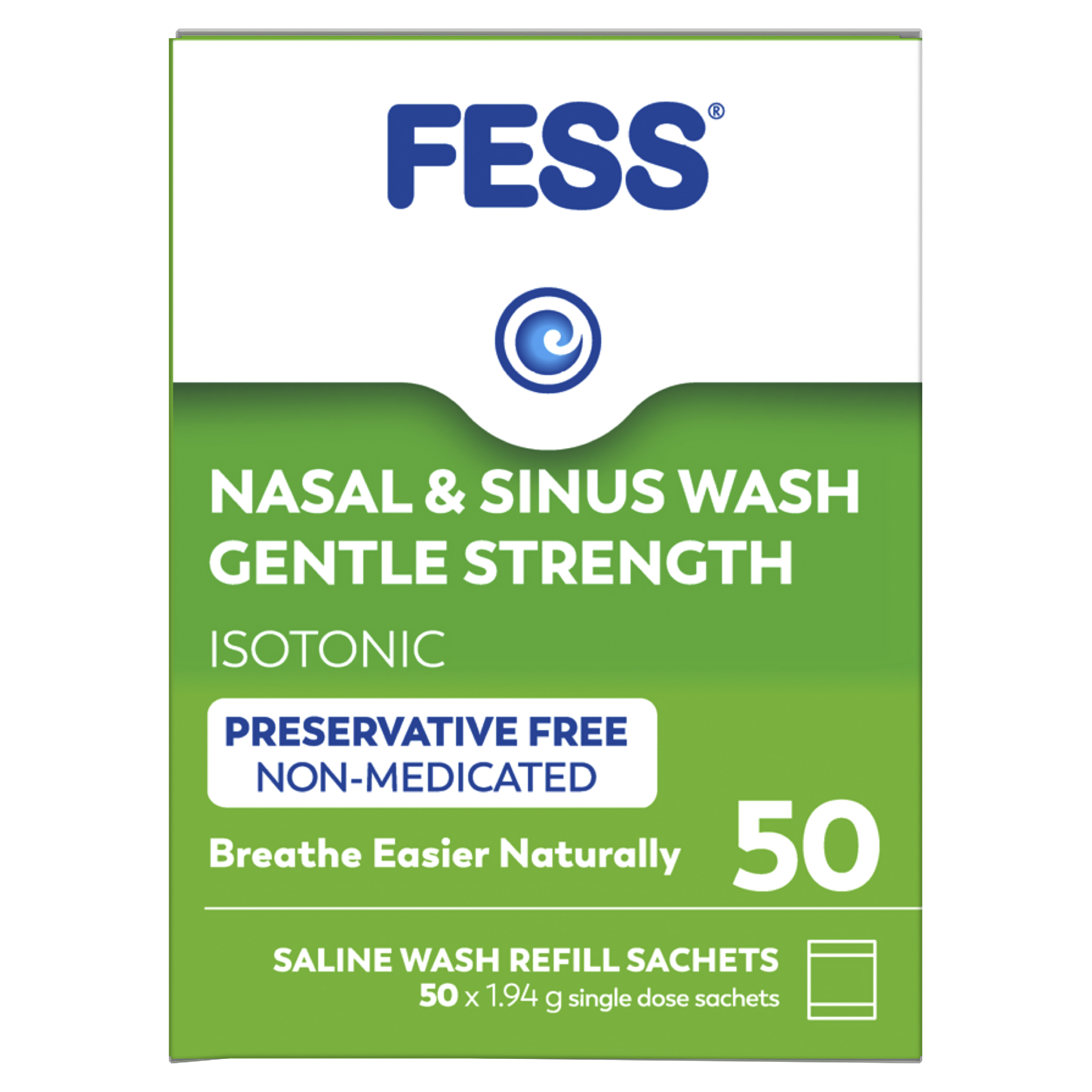 FESS NASAL AND SINUS WASH REFILL GENTLE 50 - Image 3