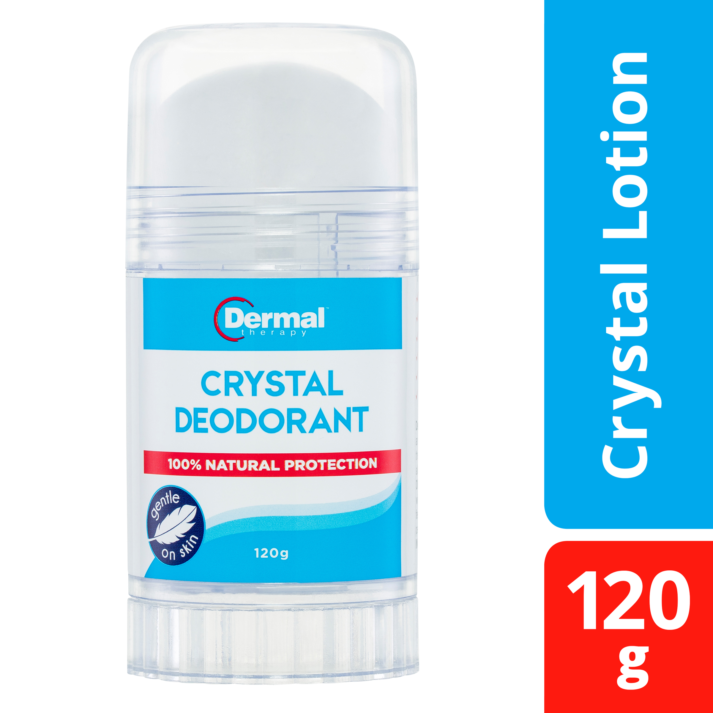 DERMAL THERAPY CRYSTAL DEODORANT ANTI-PERSPIRANT STICK FRAGRANCE FREE 120G - Image 5