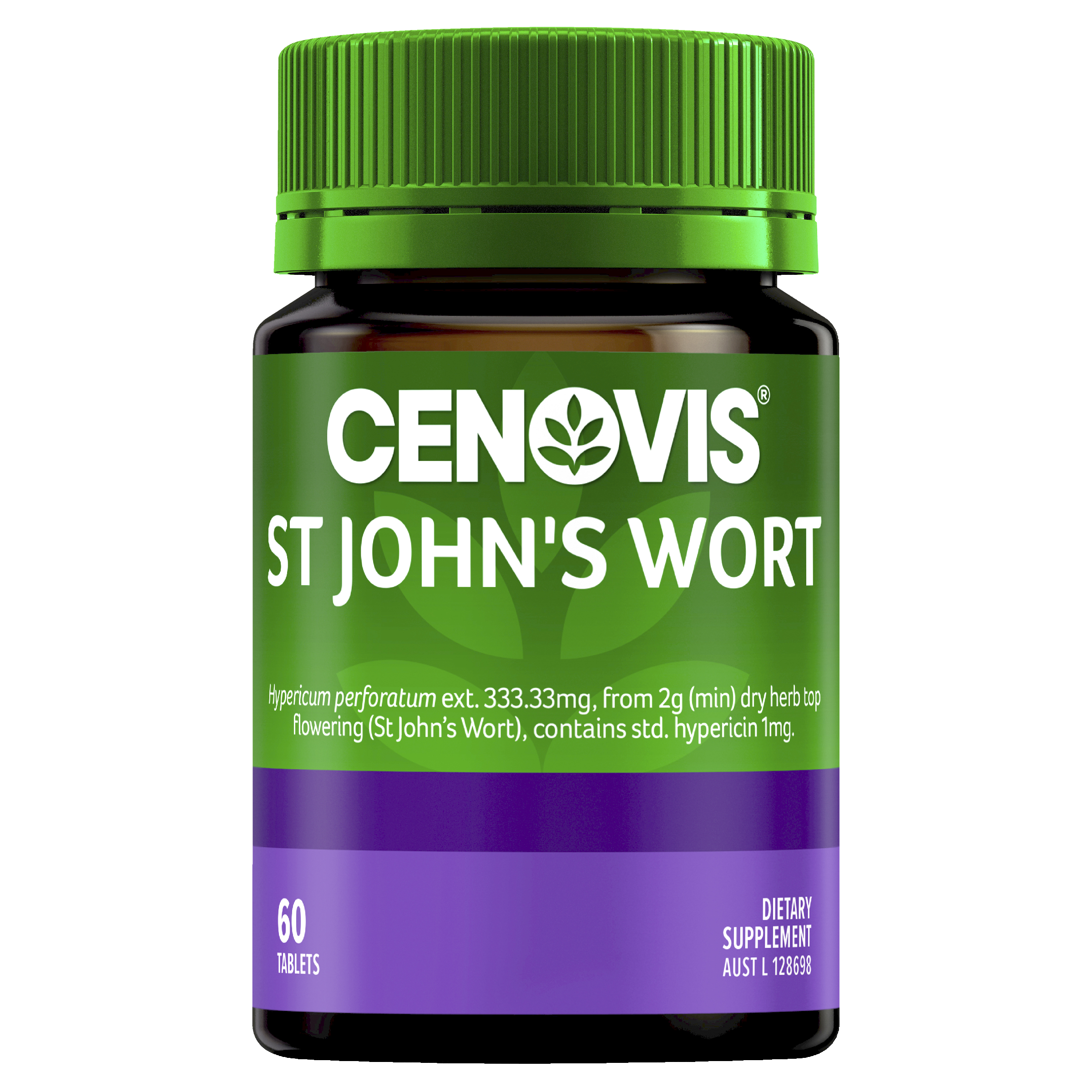 CENOVIS ST JOHNS WORT 60 TABLETS - Image 10