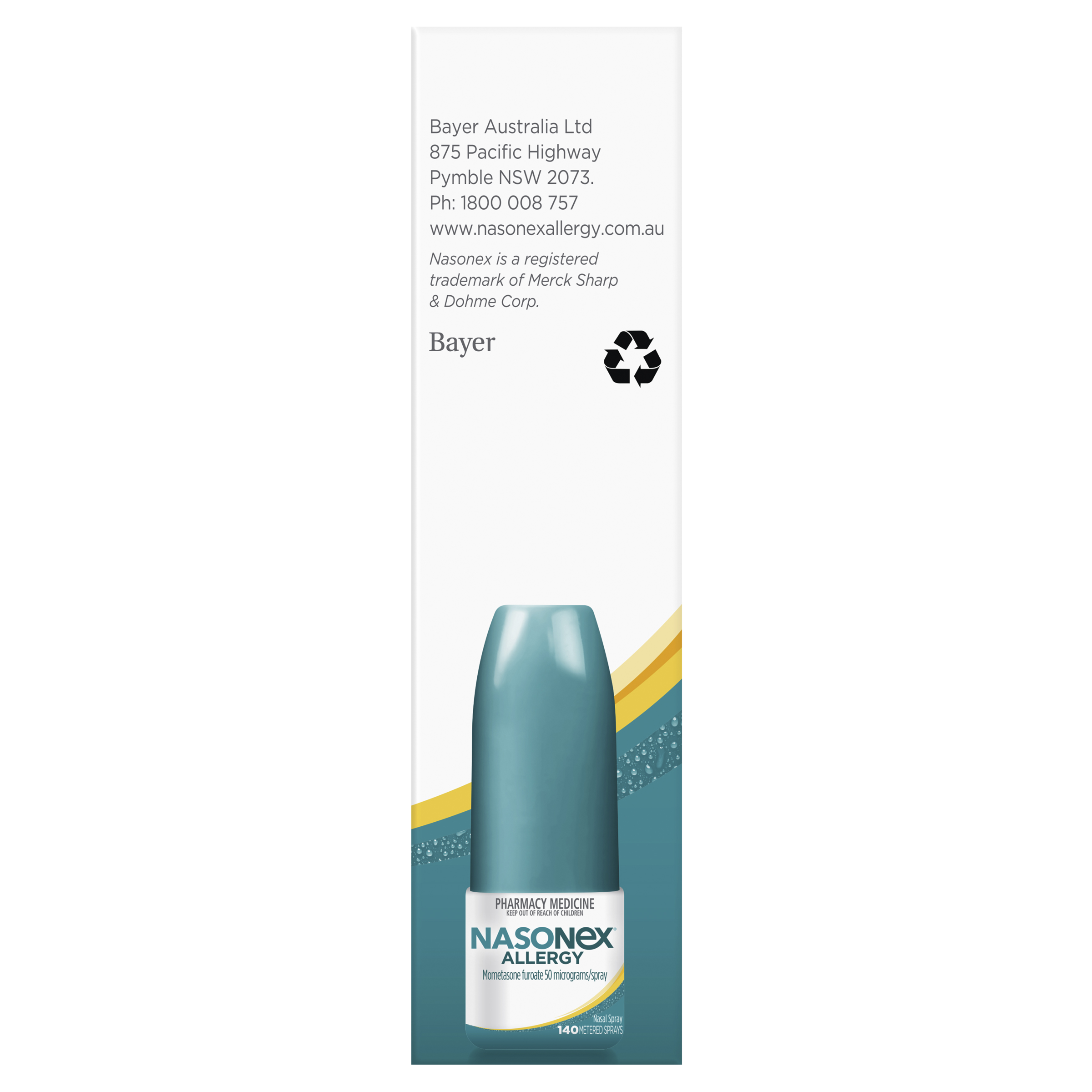 NASONEX ALLERGY 140 METERED DOSE SPRAY - Image 6