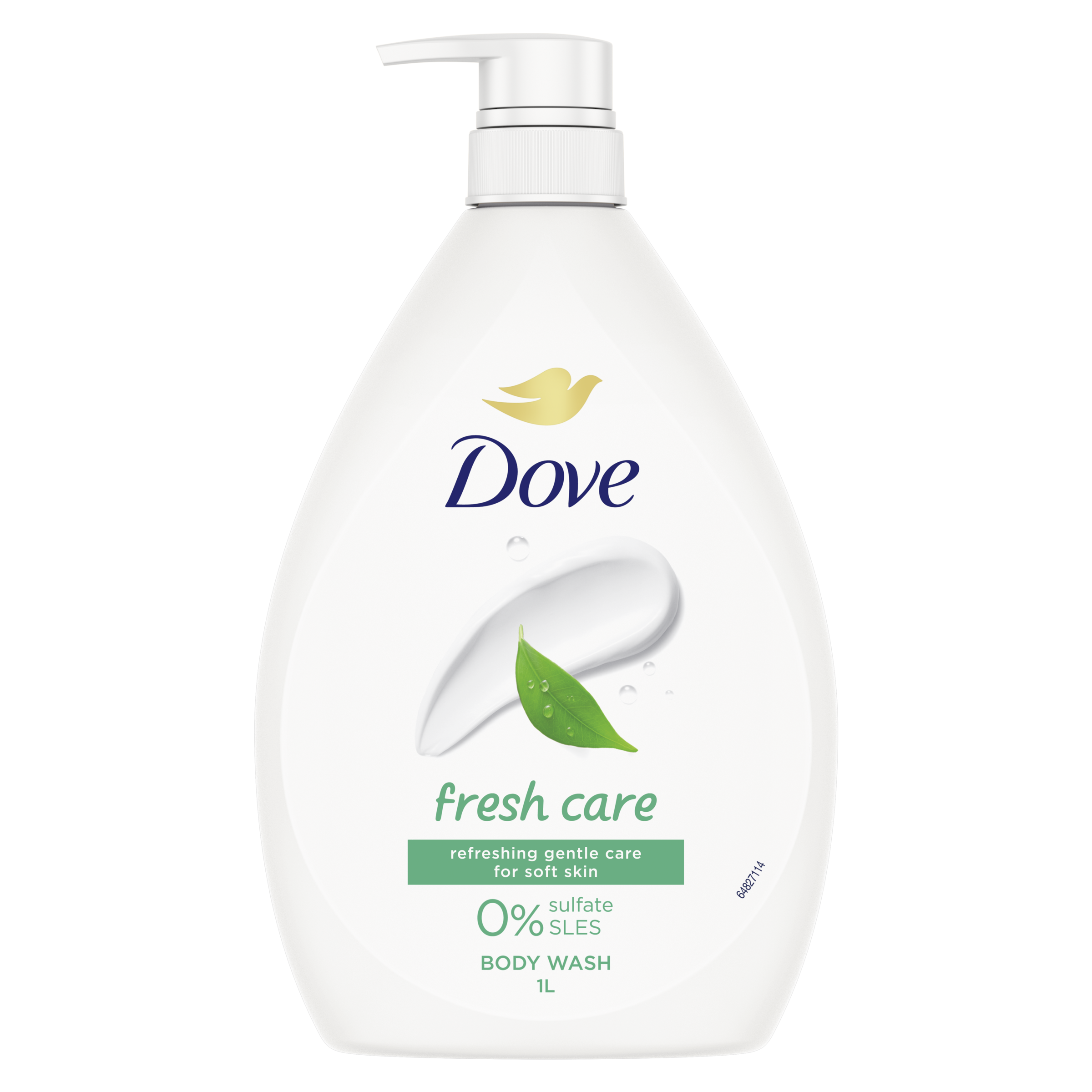 DOVE BODY WASH FRESH TOUCH 1 LITRE