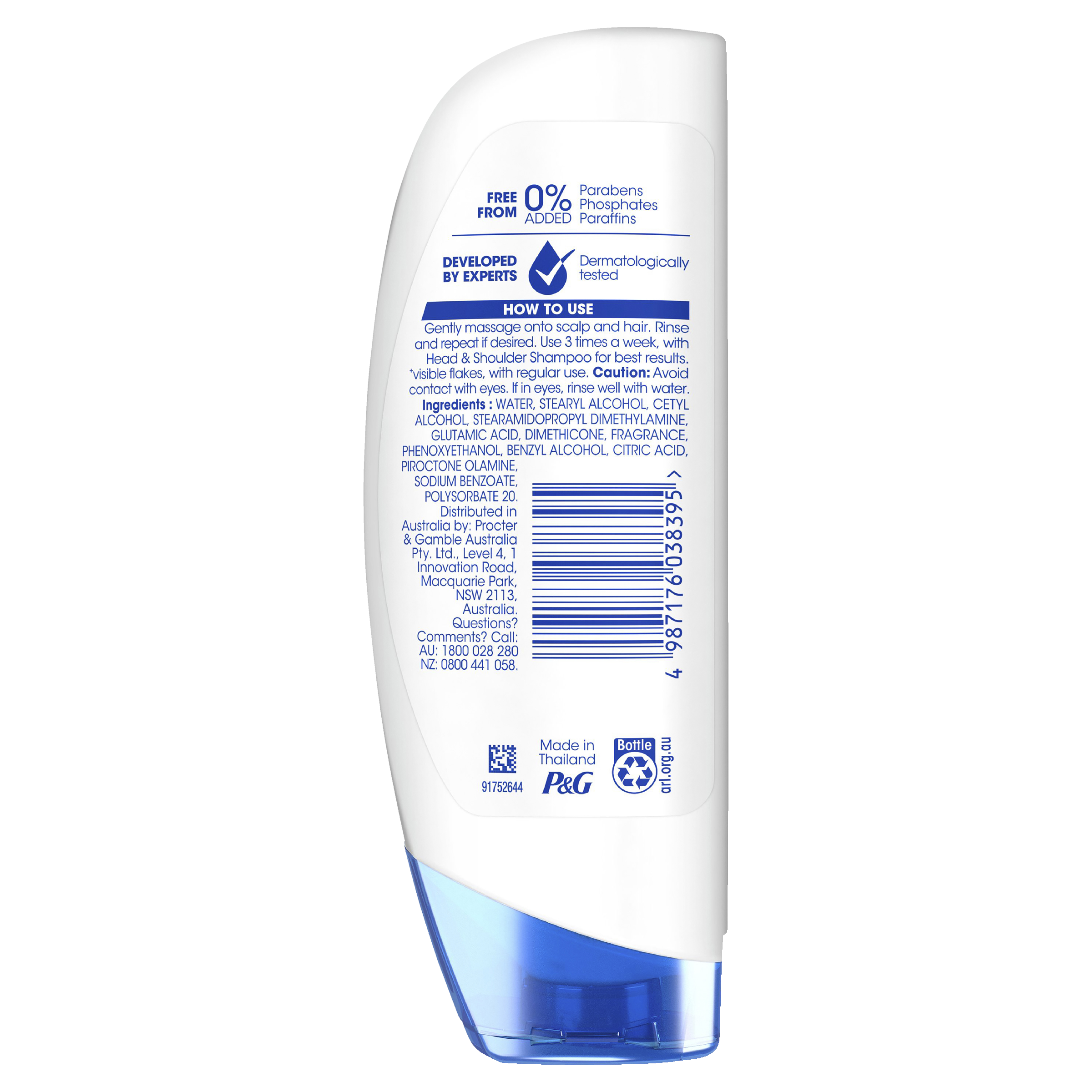 HEAD & SHOULDERS SMOOTH & SILKY CONDITIONER 400ML - Image 2