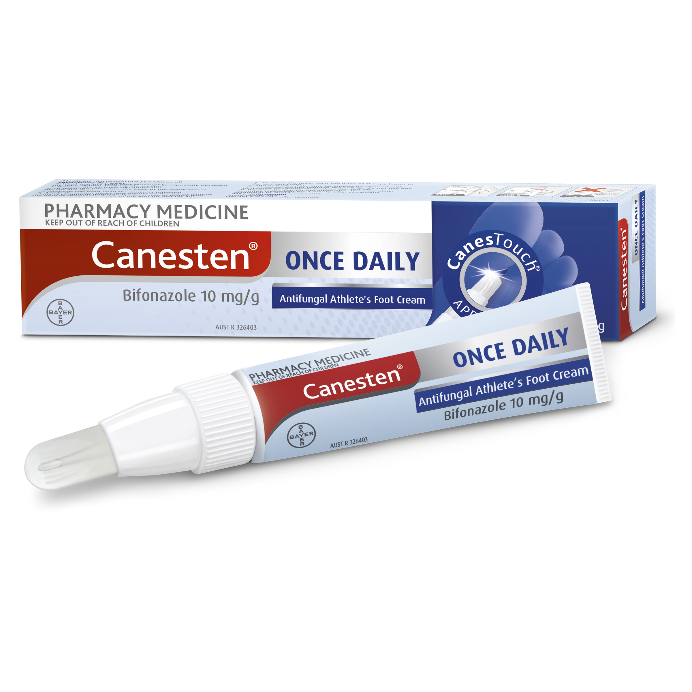 CANESTEN ONCE DAILY ATHLETES FOOT CREAM WITH APPLICATOR 15G - Image 7