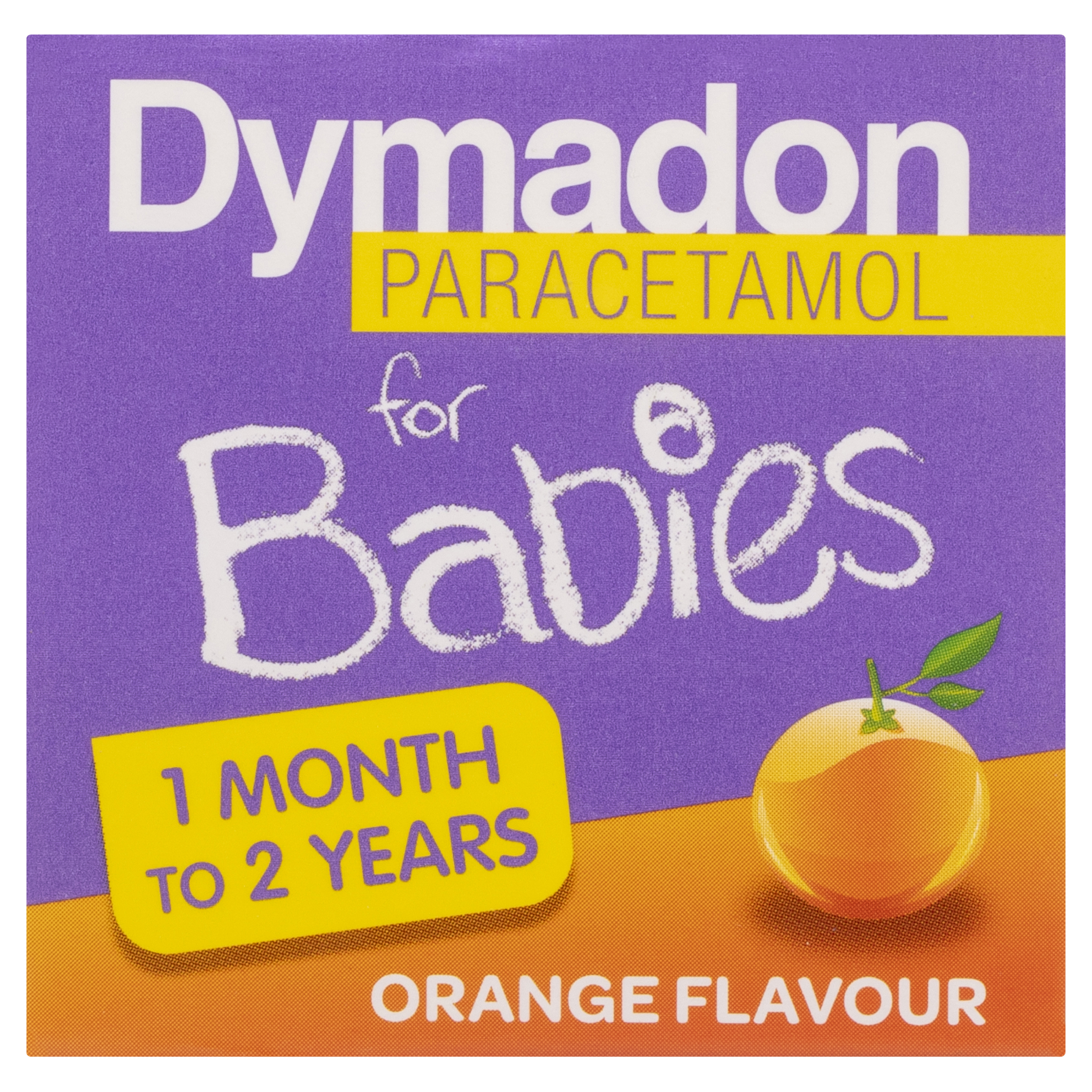 DYMADON FOR BABIES ORANGE 1 MONTH-2 YEARS SUSPENSION 60ML - Image 5