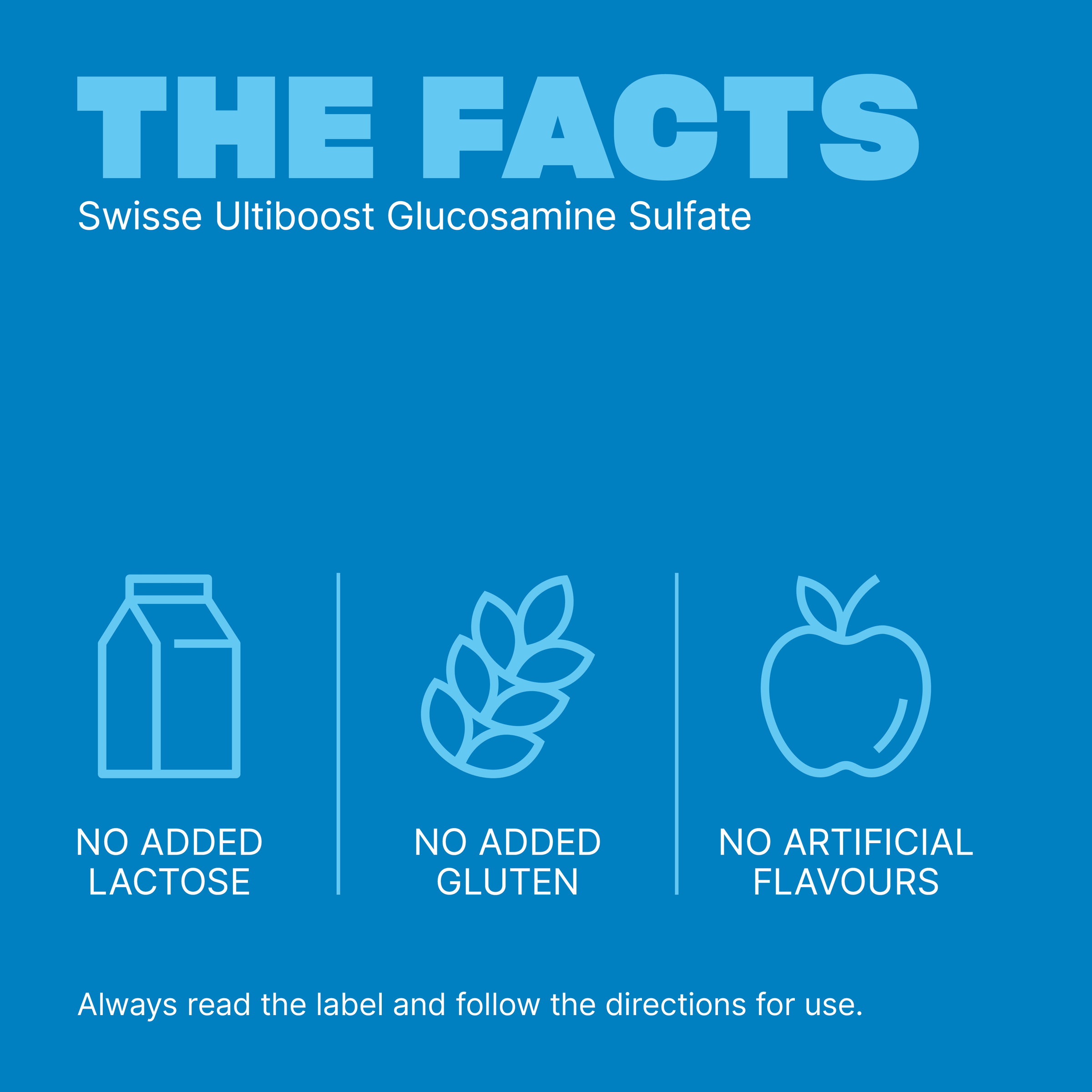 SWISSE ULTIBOOST GLUCOSAMINE SULFATE 180 TABLETS - Image 6