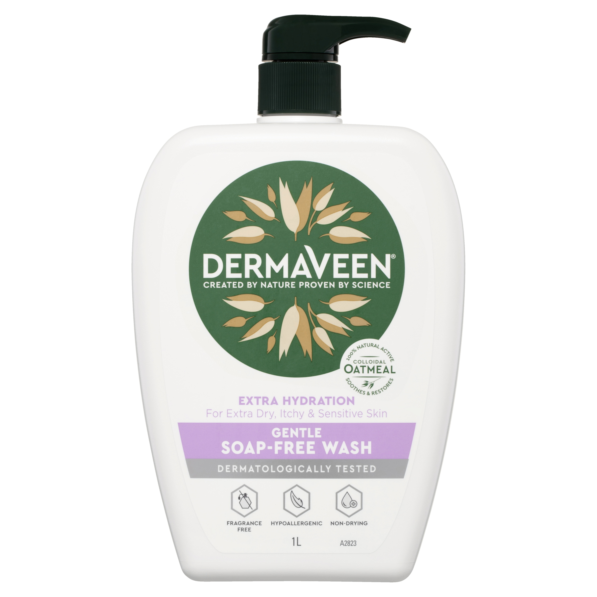 DERMAVEEN SOAP FREE WASH 1 LITRE