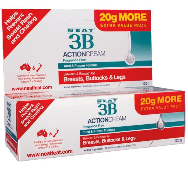 NEAT FEAT DEODORANT 3B ACTION CREAM 120G