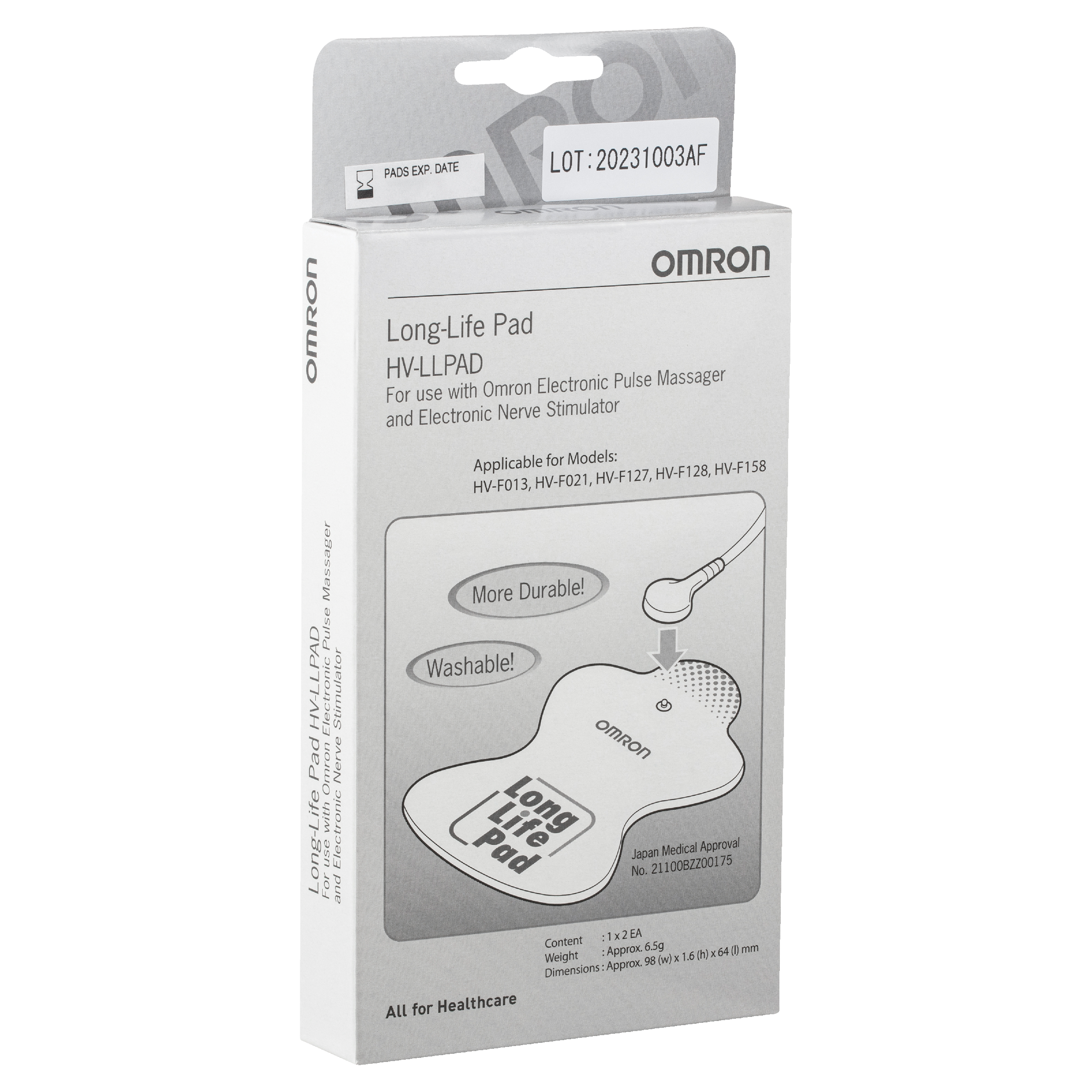 OMRON THERAPY TENS REPLACEMENT ELECTRODE PADS