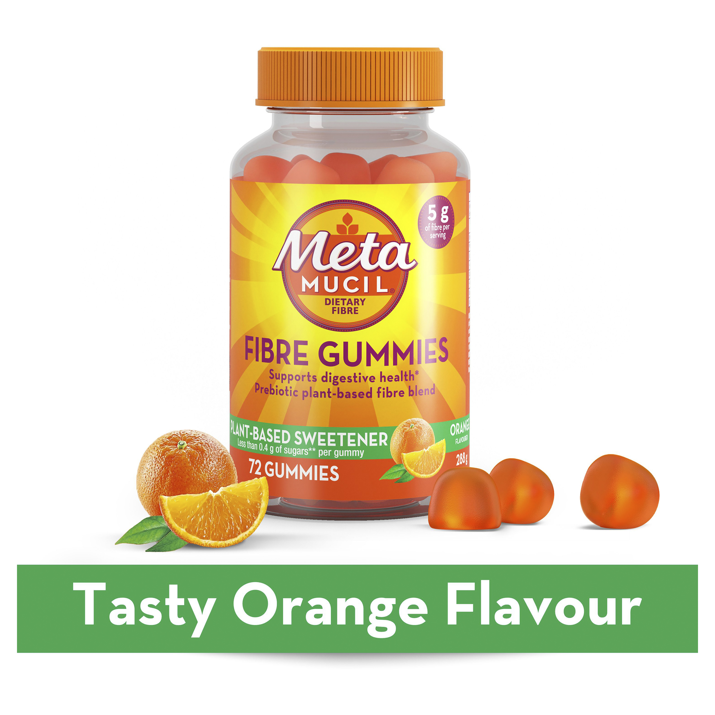 METAMUCIL FIBRE ORANGE 120 GUMMIES - Image 7