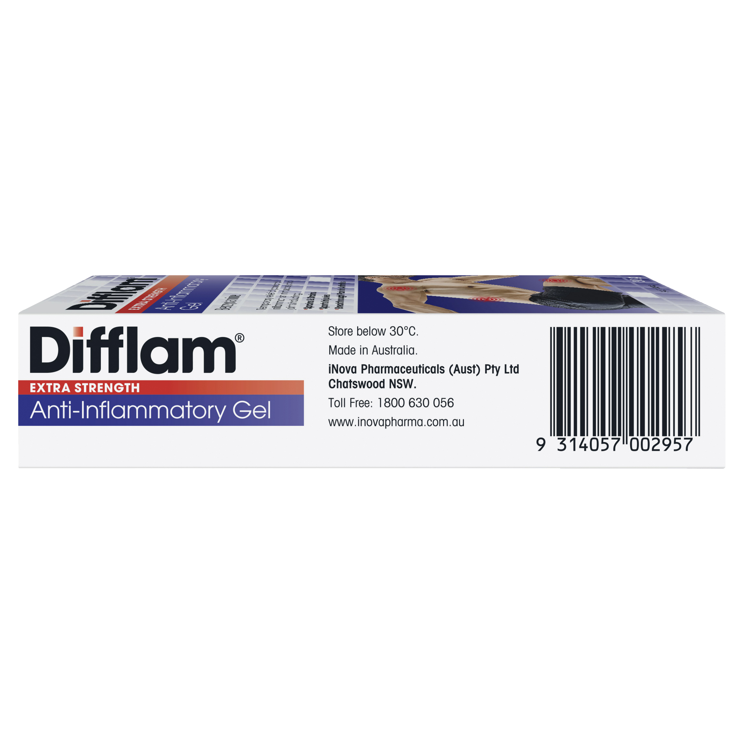 DIFFLAM ANTI INFLAMMATORY EXTRA STRENGTH 5% GEL 30G - Image 3