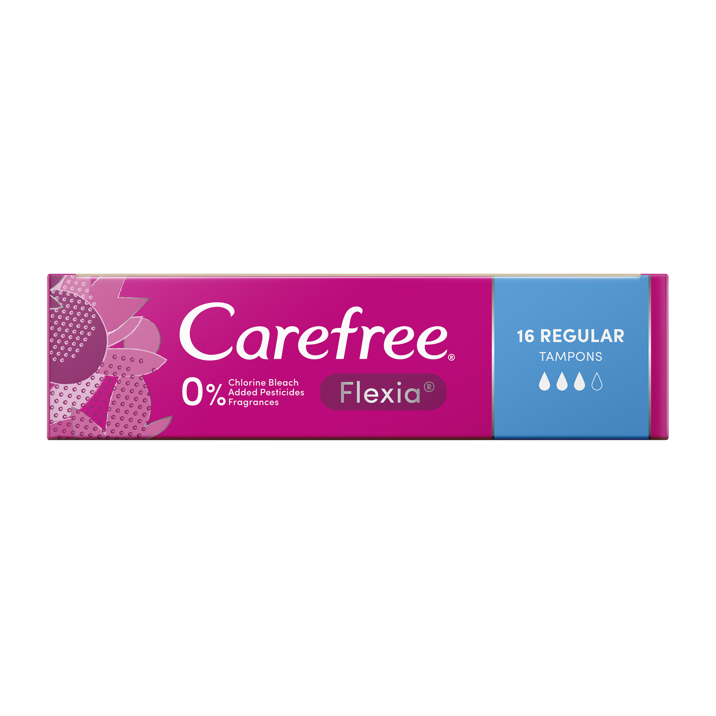 CAREFREE TAMPONS 3D REGULAR FLEXIA 16 PACK - Image 5