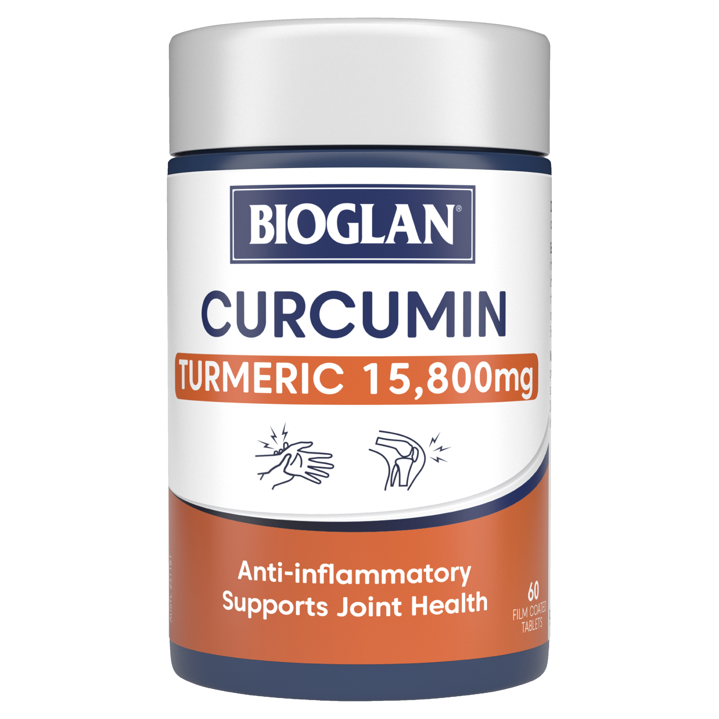 BIOGLAN CURCUMIN TURMERIC 15800MG 60 TABLETS