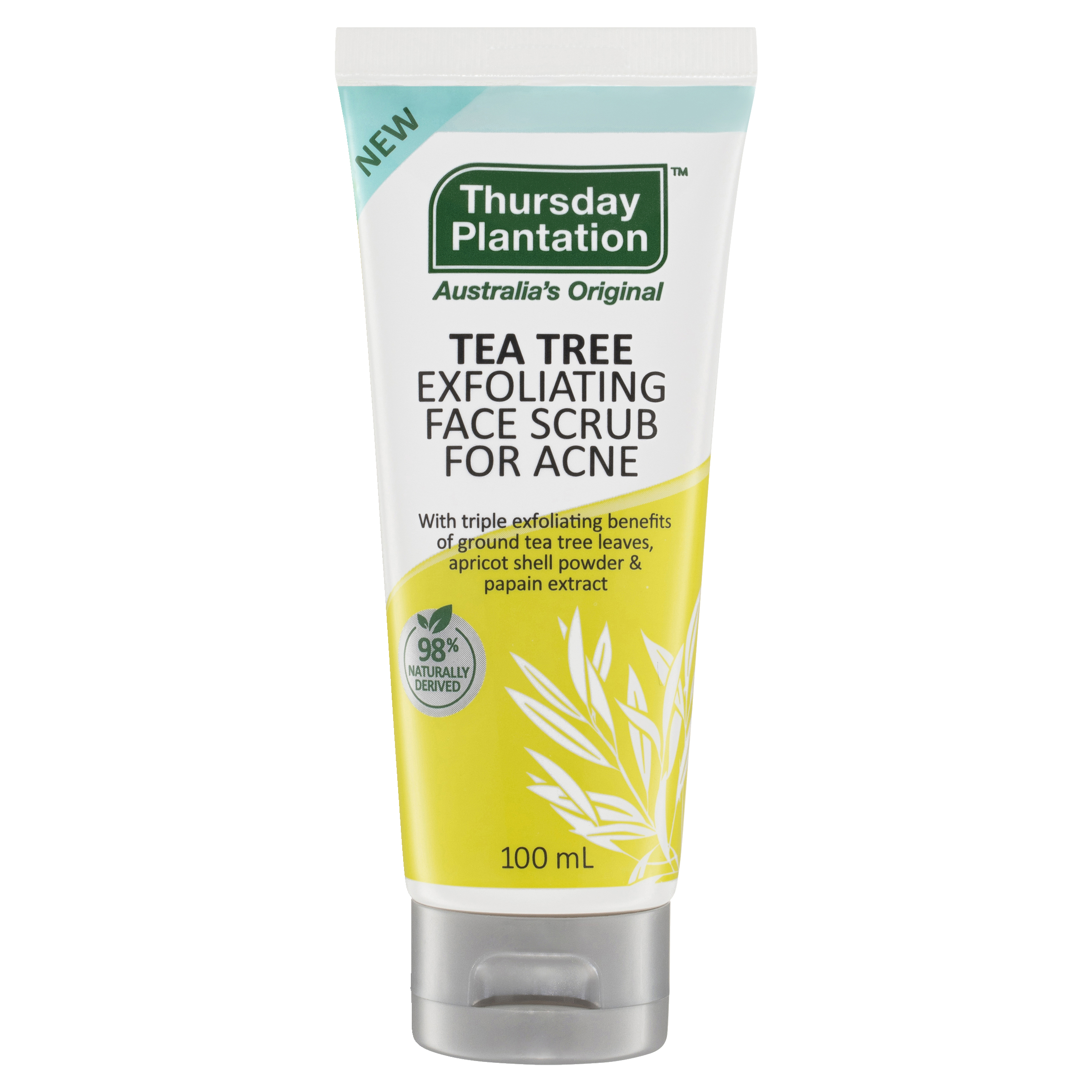 THURSDAY PLANTATION TEA TREE EXFOLIATING FACE SCRUB 100ML