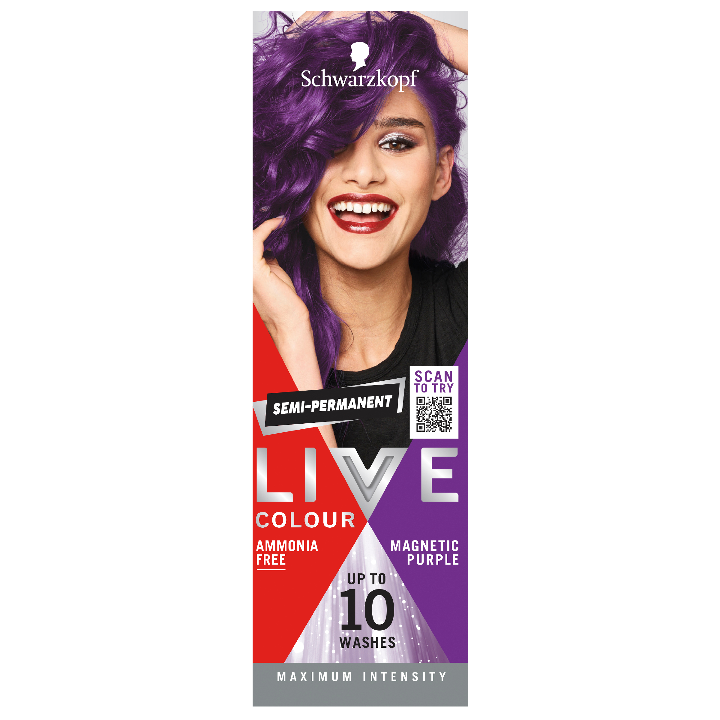 SCHWARZKOPF LIVE COLOUR MAGNETIC PURPLE 75ML - Image 2