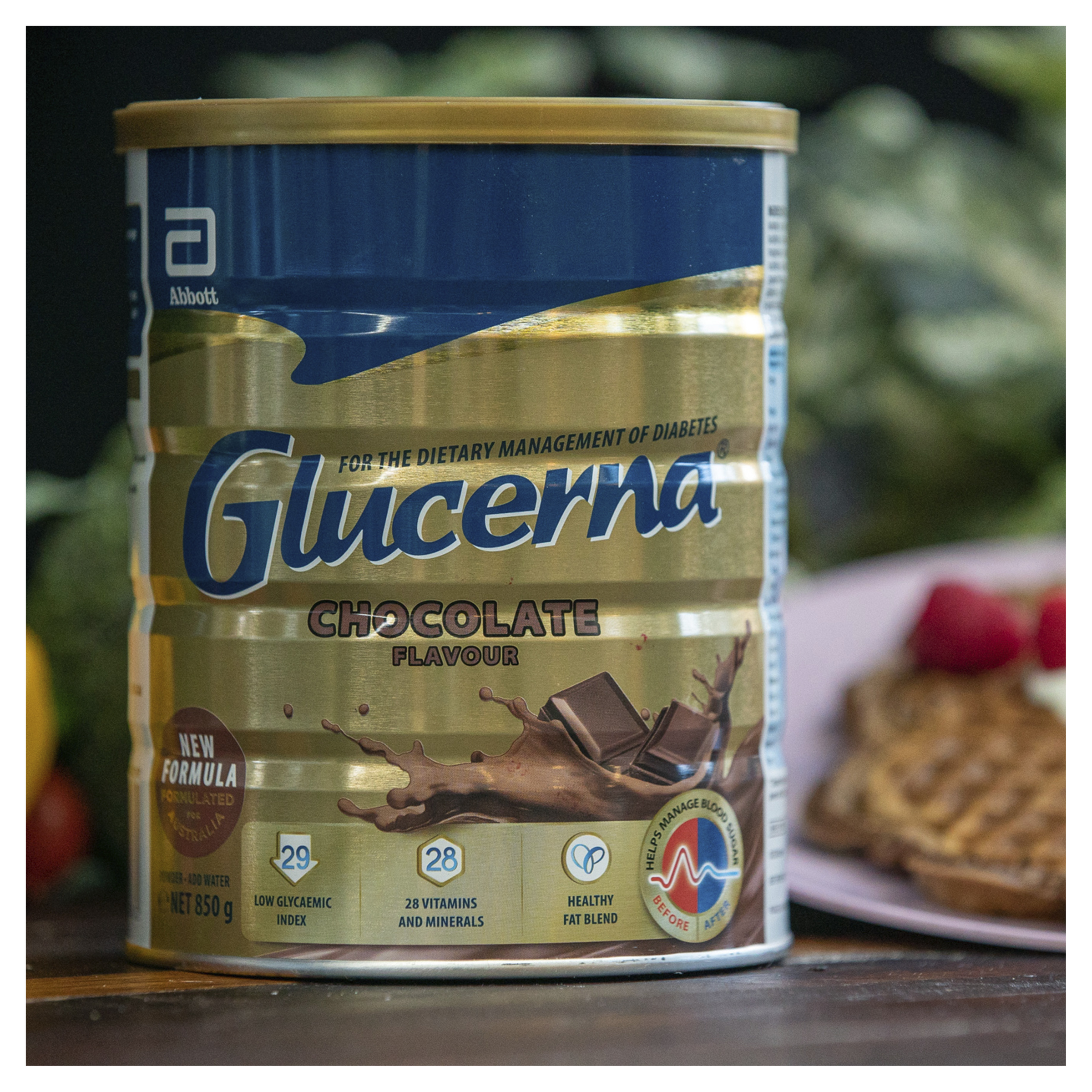 GLUCERNA CHOCOLATE POWDER 850G - Image 3