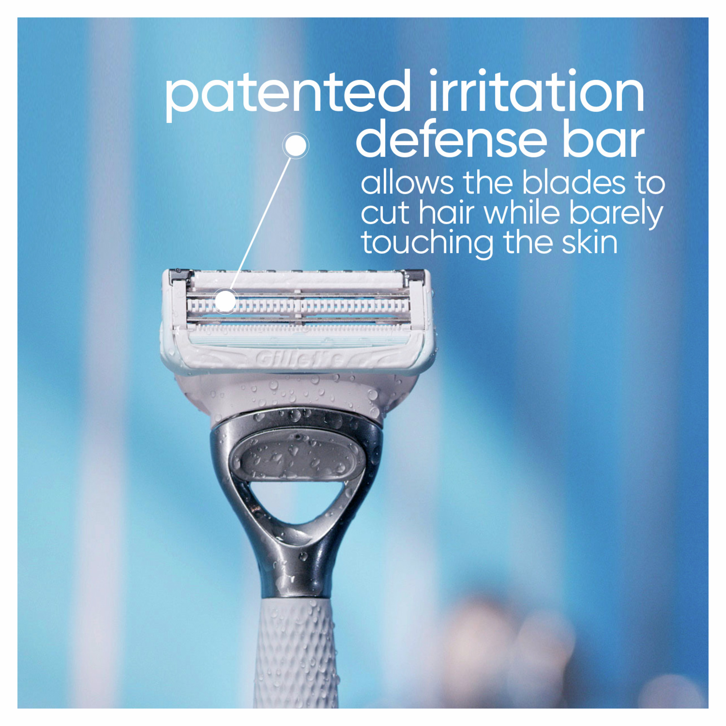 GILLETTE VENUS FOR PUBIC HAIR & SKIN RAZOR + 2 BLADES - Image 4