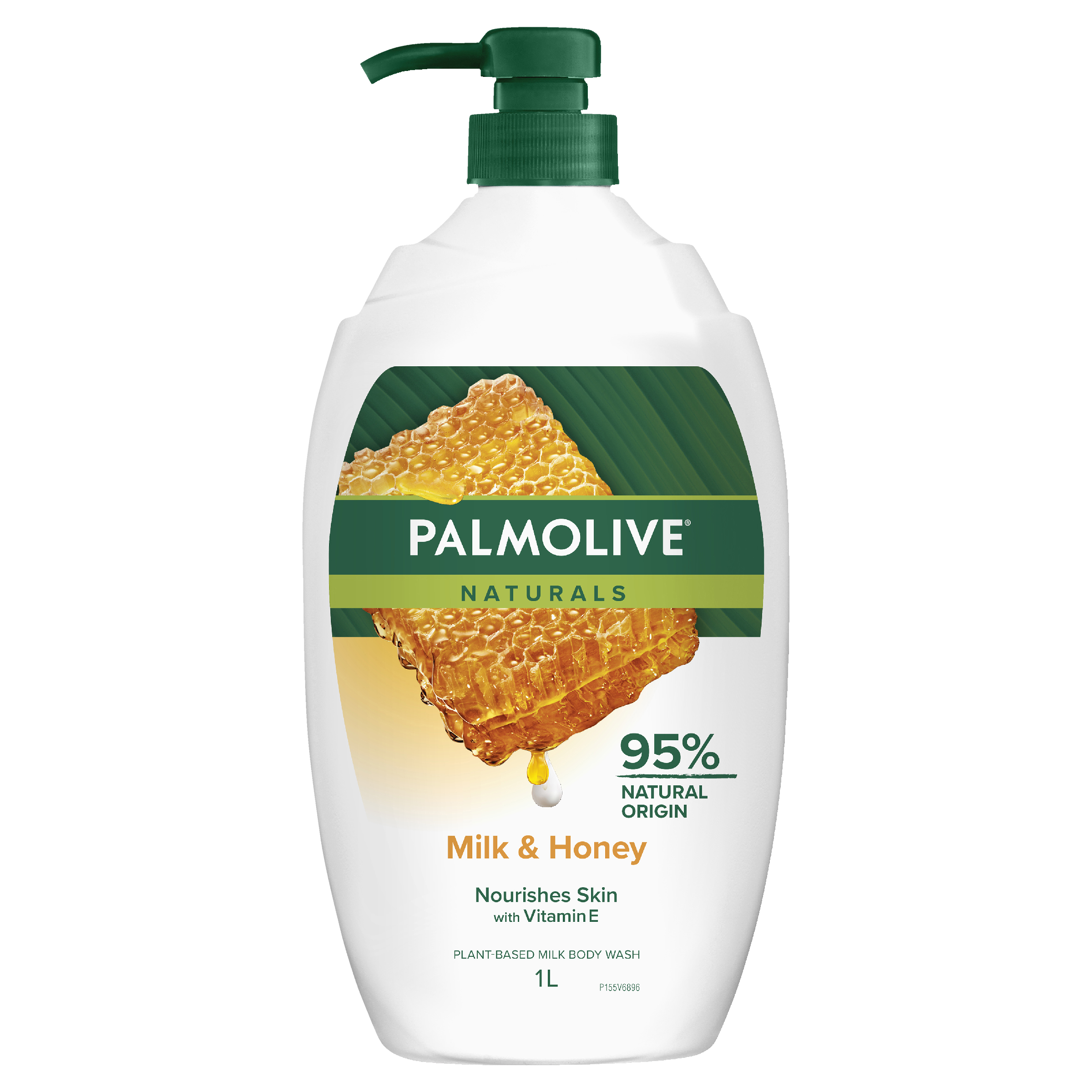 PALMOLIVE BODY WASH NATURALS MILK & HONEY 1 LITRE