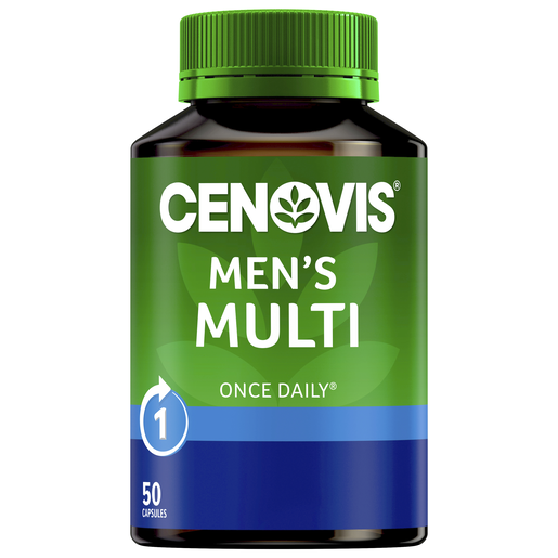 CENOVIS MENS MULTI 50 CAPSULES