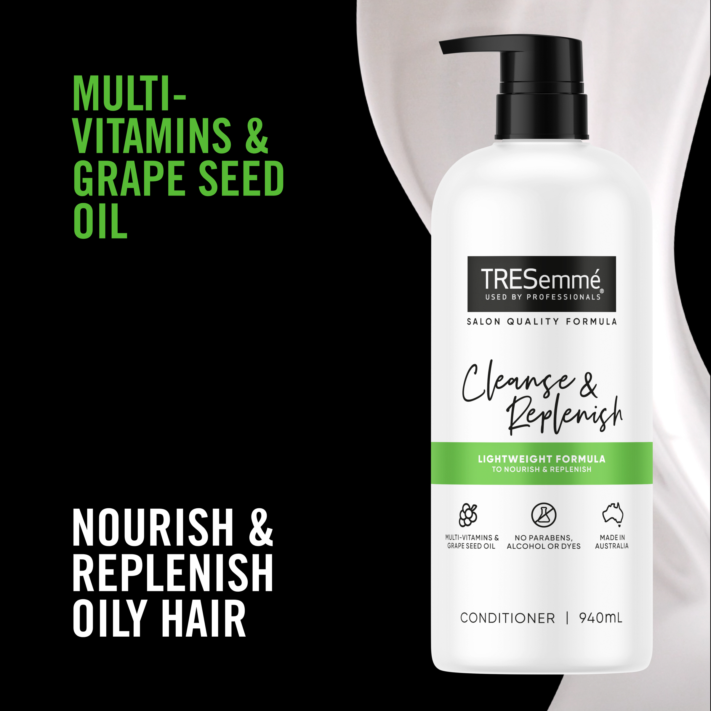 TRESEMME CLEANSE REPLENISH CONDITIONER 940ML - Image 3