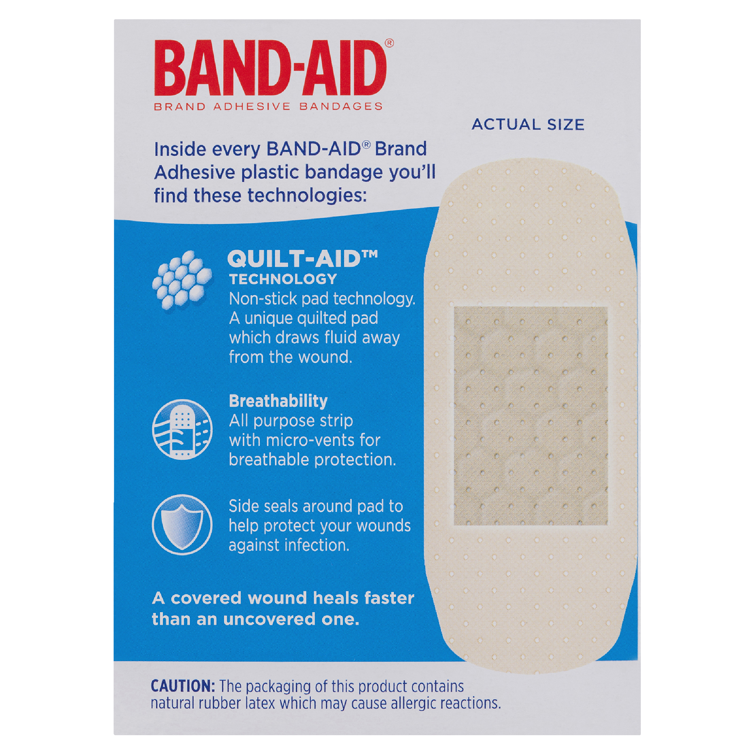 BAND-AID EXTRA WIDE PLASTIC STRIPS 40 PACK - Image 4