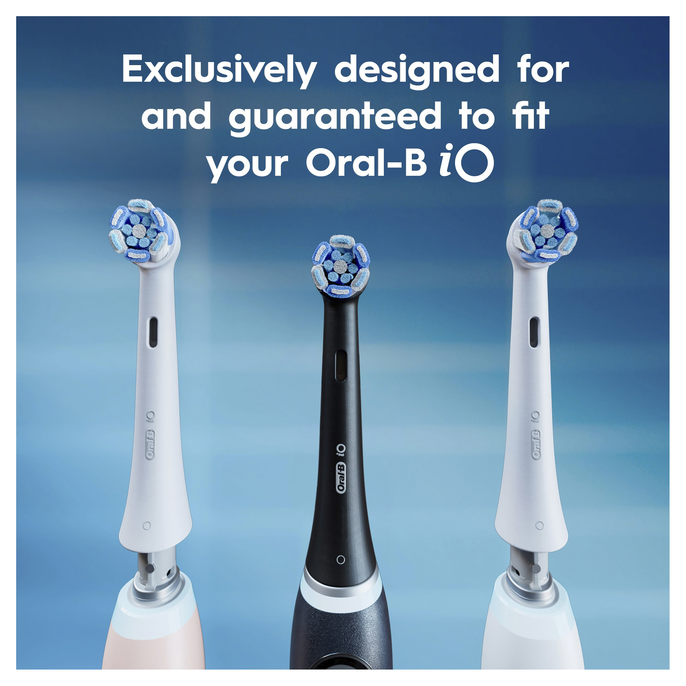 ORAL-B IO ULTIMATE CLEAN BLACK REPLACEMENT HEADS 2 PACK - Image 10