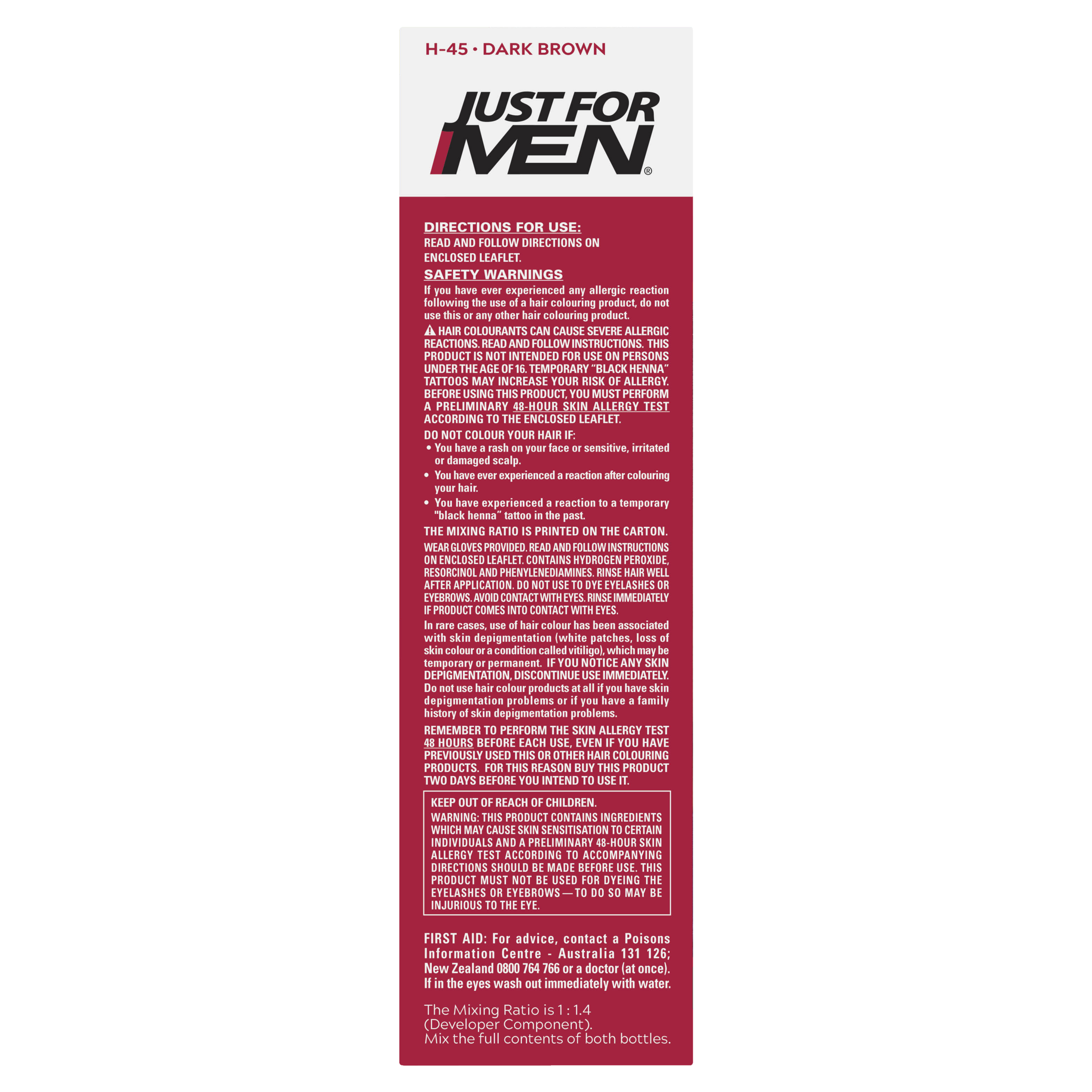 JUST FOR MEN DARK BROWN - Image 3