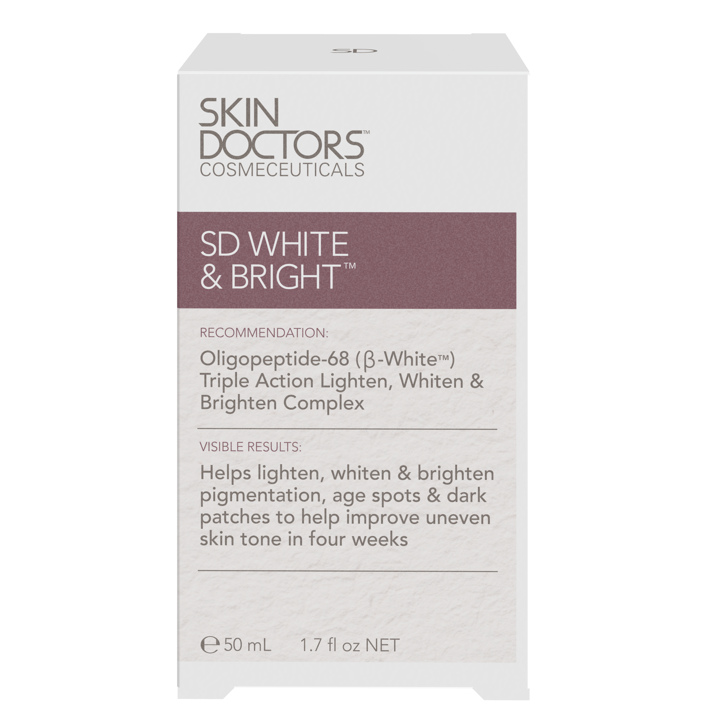SKIN DOCTORS SD WHITE & BRIGHT 50ML