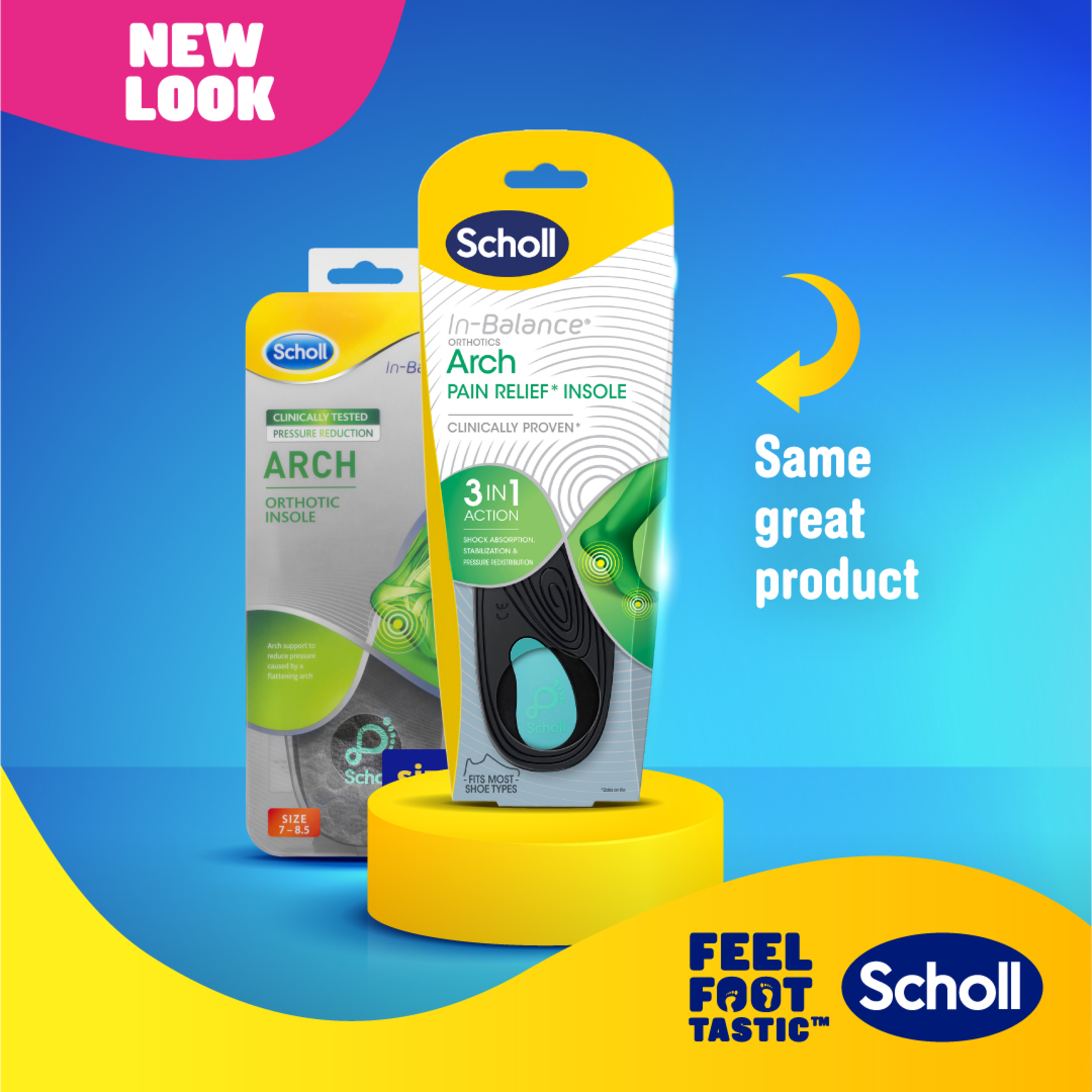 SCHOLL IN BALANCE BALL OF FOOT ARCH ORTHOTIC INSOLES L - Image 11