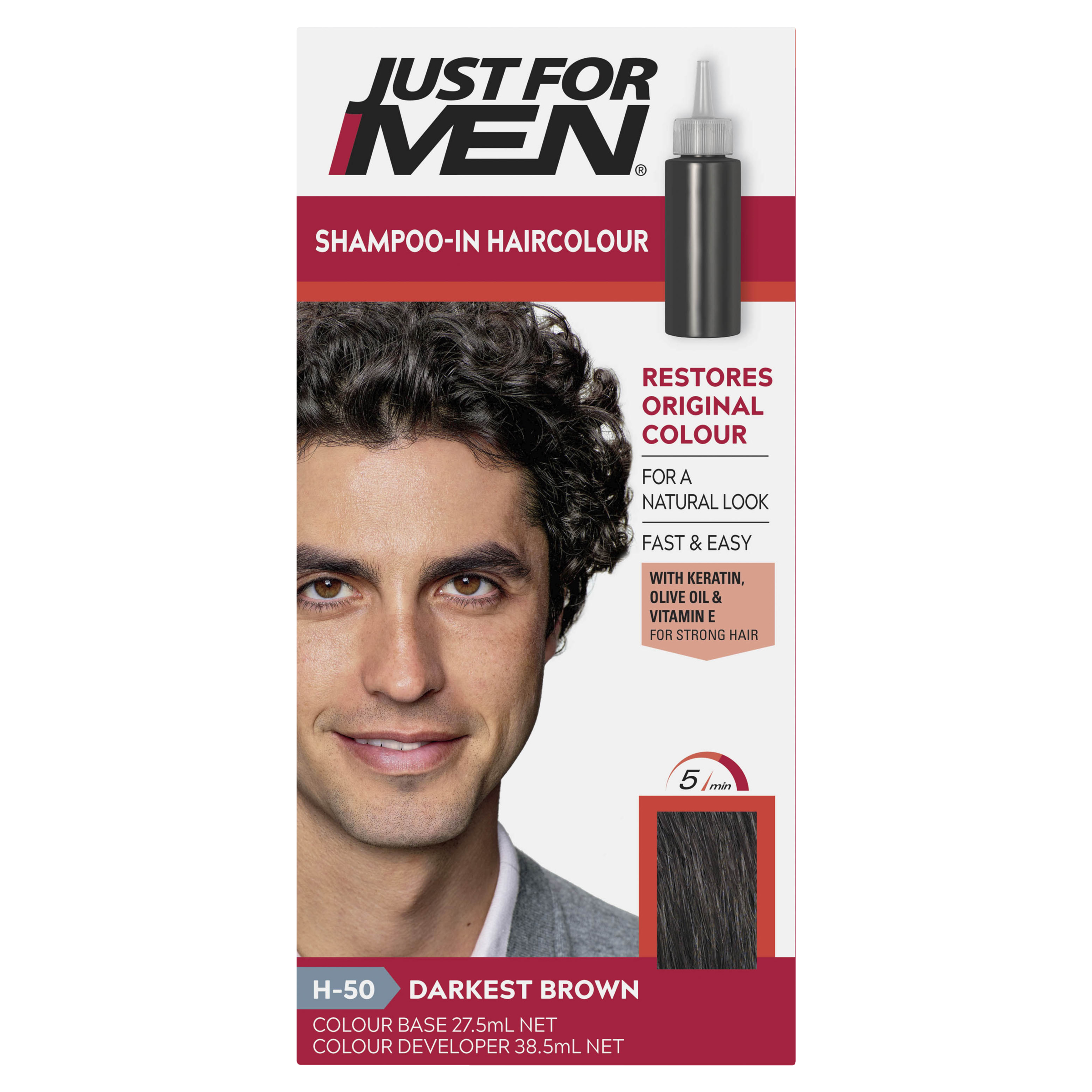 JUST FOR MEN DARKEST BROWN - Image 2