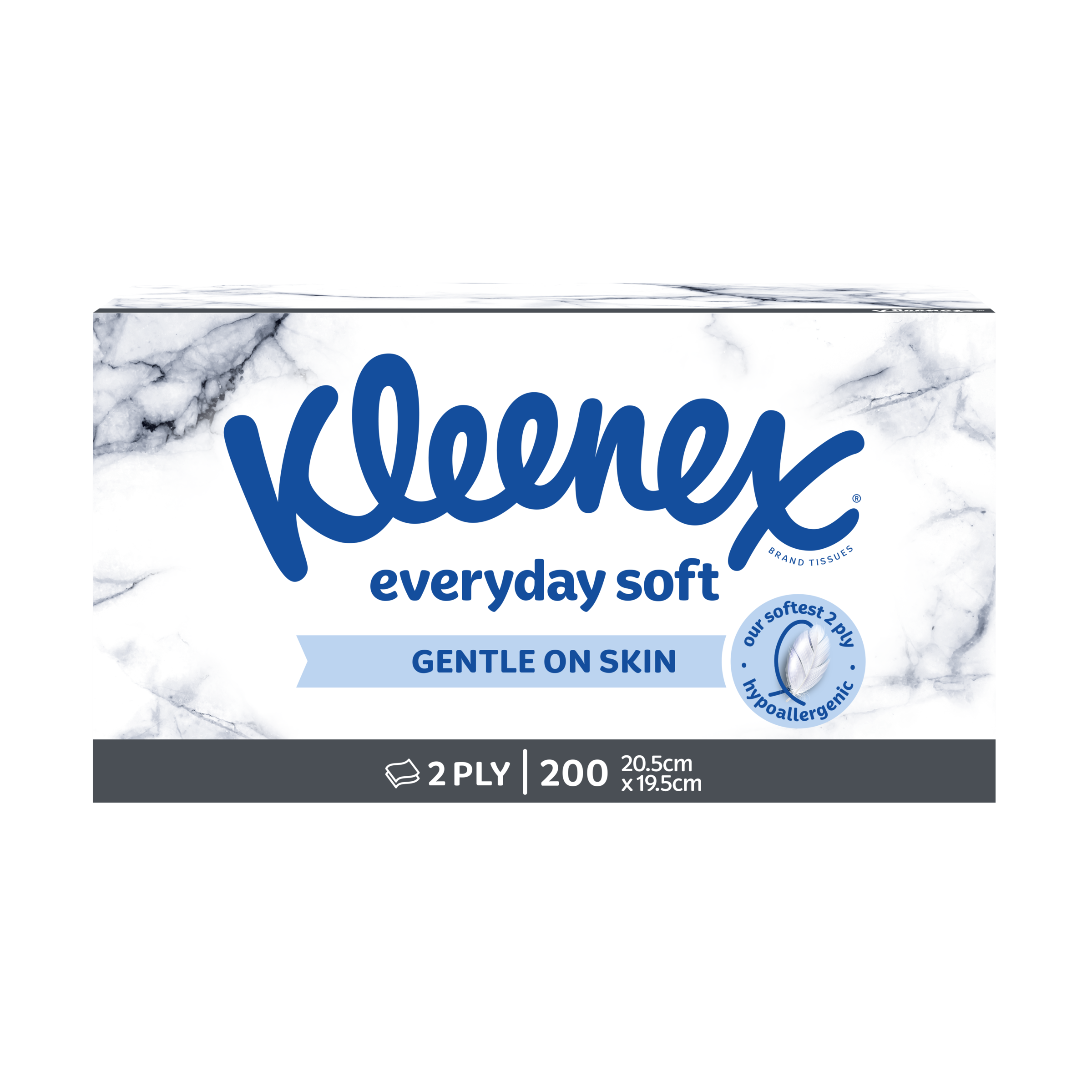 KLEENEX FACIAL TISSUES EVERYDAY 2 PLY 200 PACK
