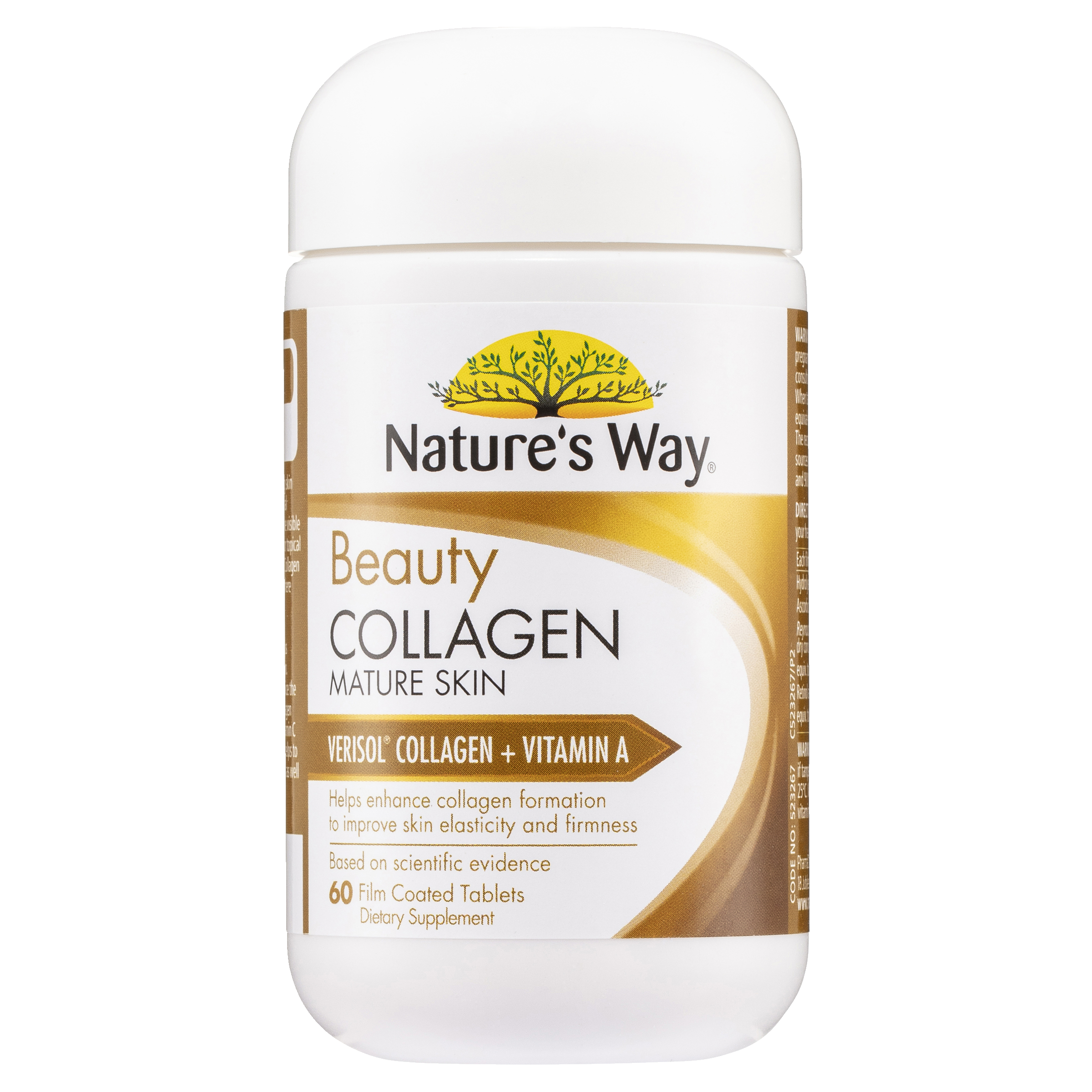 NATURES WAY BEAUTY COLLAGEN MATURE SKIN 60 TABLETS - Image 10