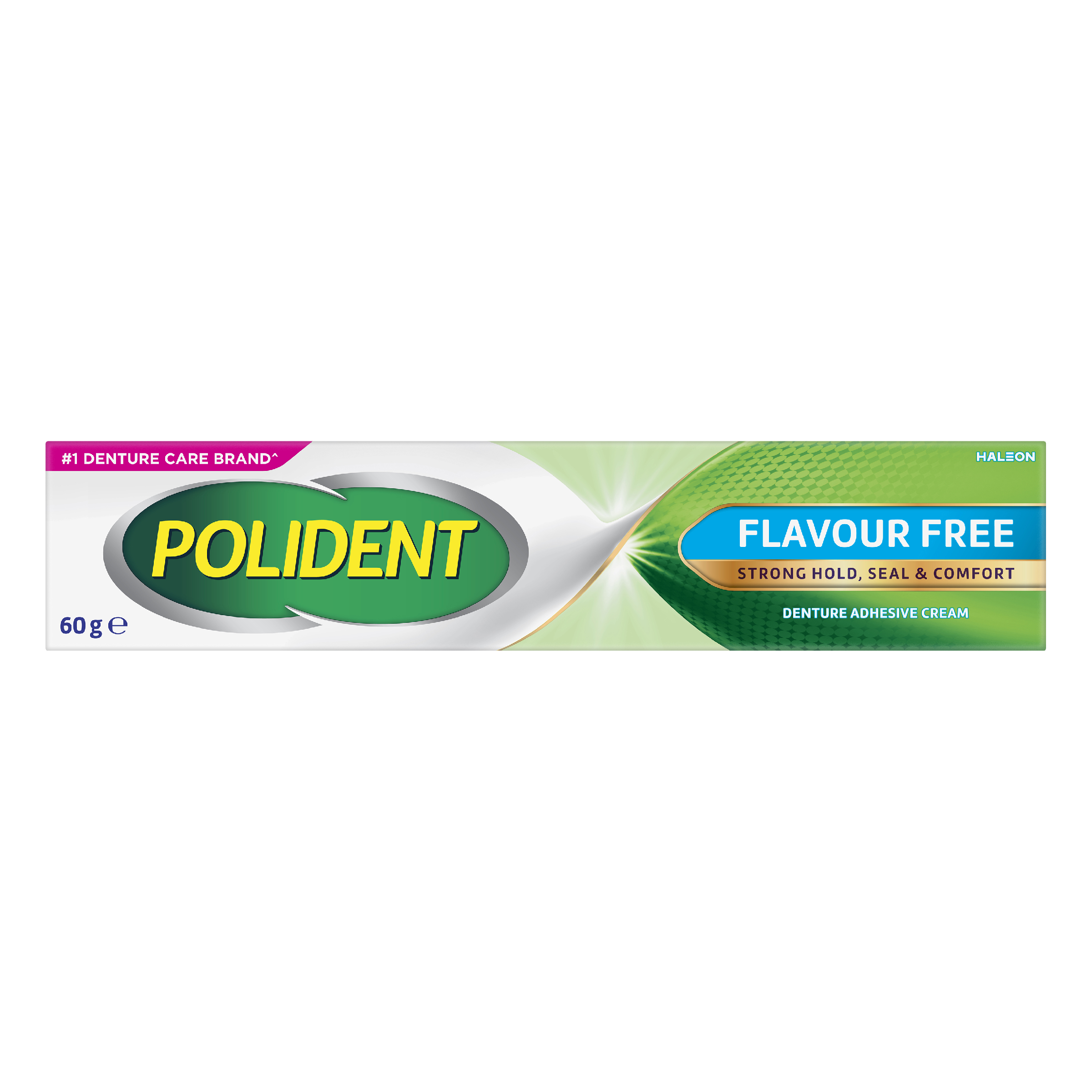 POLIDENT DENTURE ADHESIVE FLAVOUR FREE CREAM 60G - Image 2