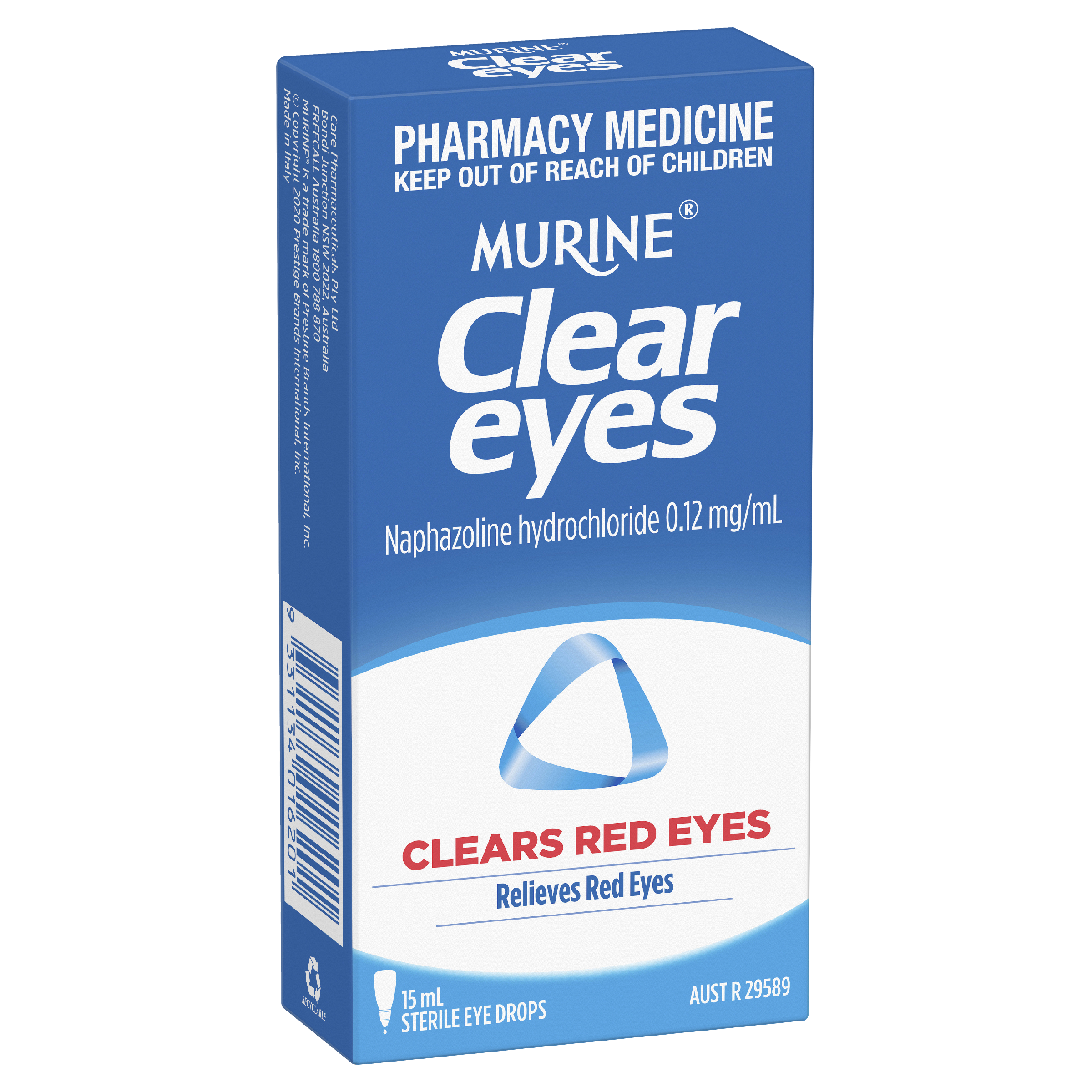 MURINE CLEAR EYE DROPS 15ML
