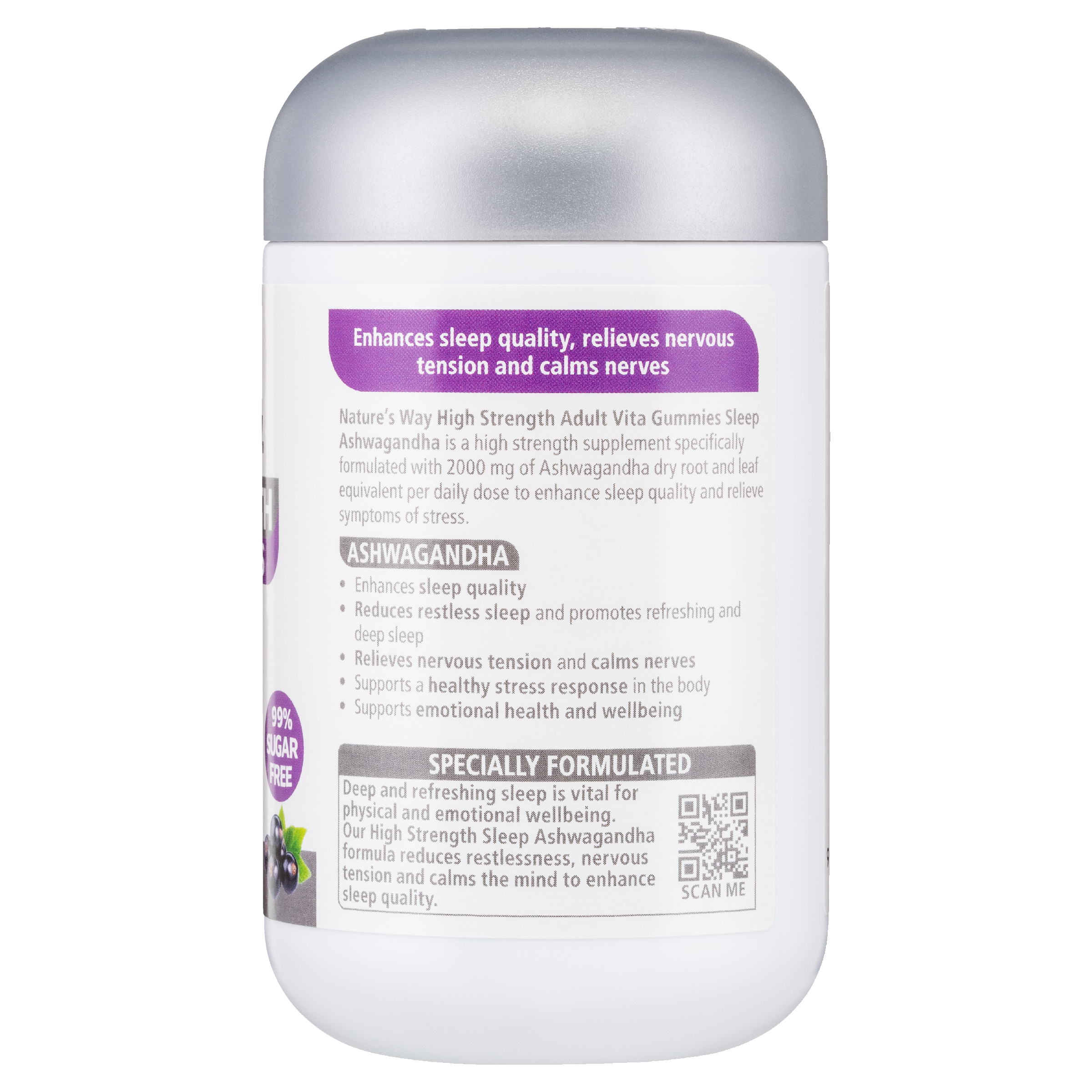 NATURES WAY HIGH STRENGTH SLEEP ASHWAGANDHA GUMMIES 40 - Image 11