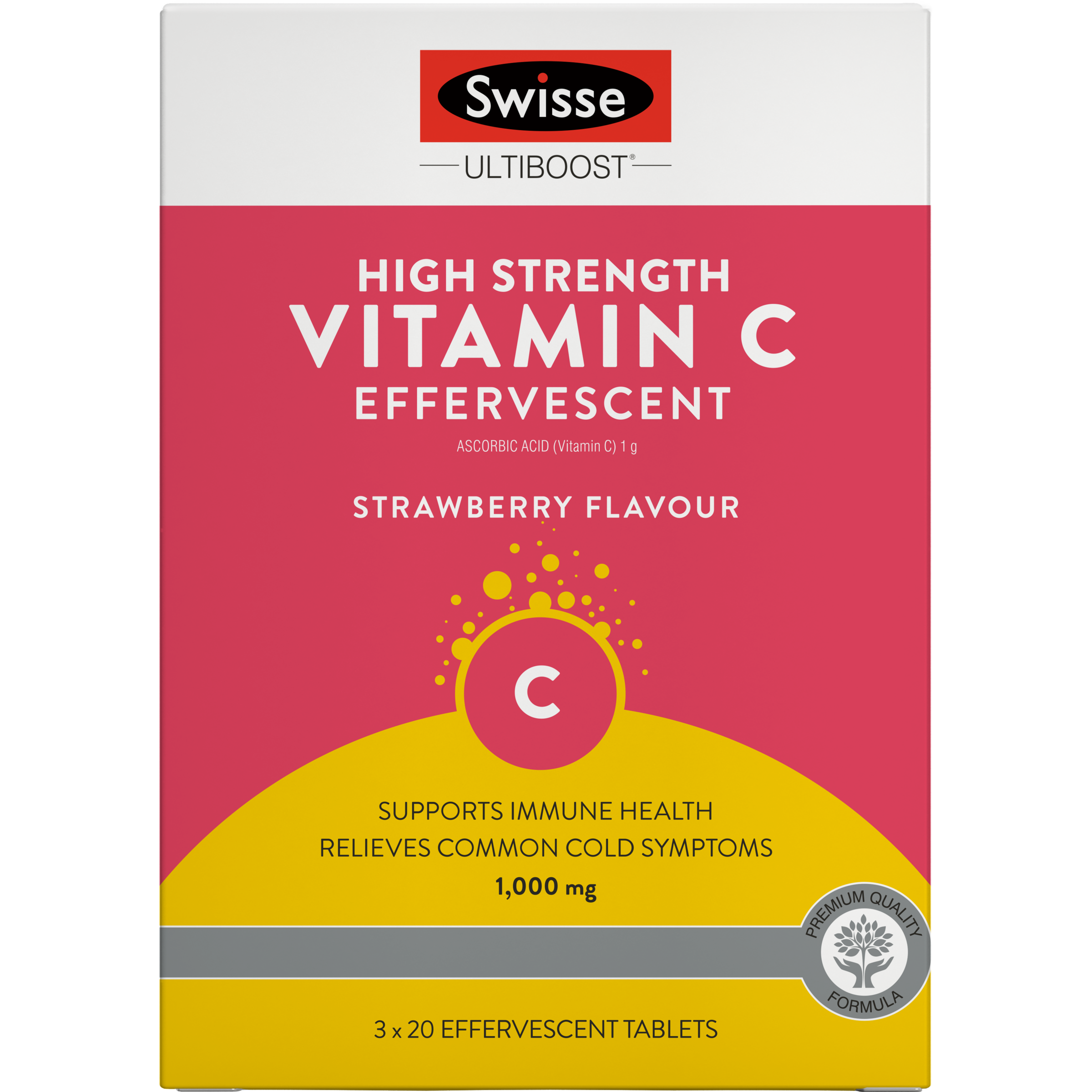 SWISSE ULTIBOOST HIGH STRENGTH VITAMIN C EFFERVESCENT TABLETS 60 - Image 7