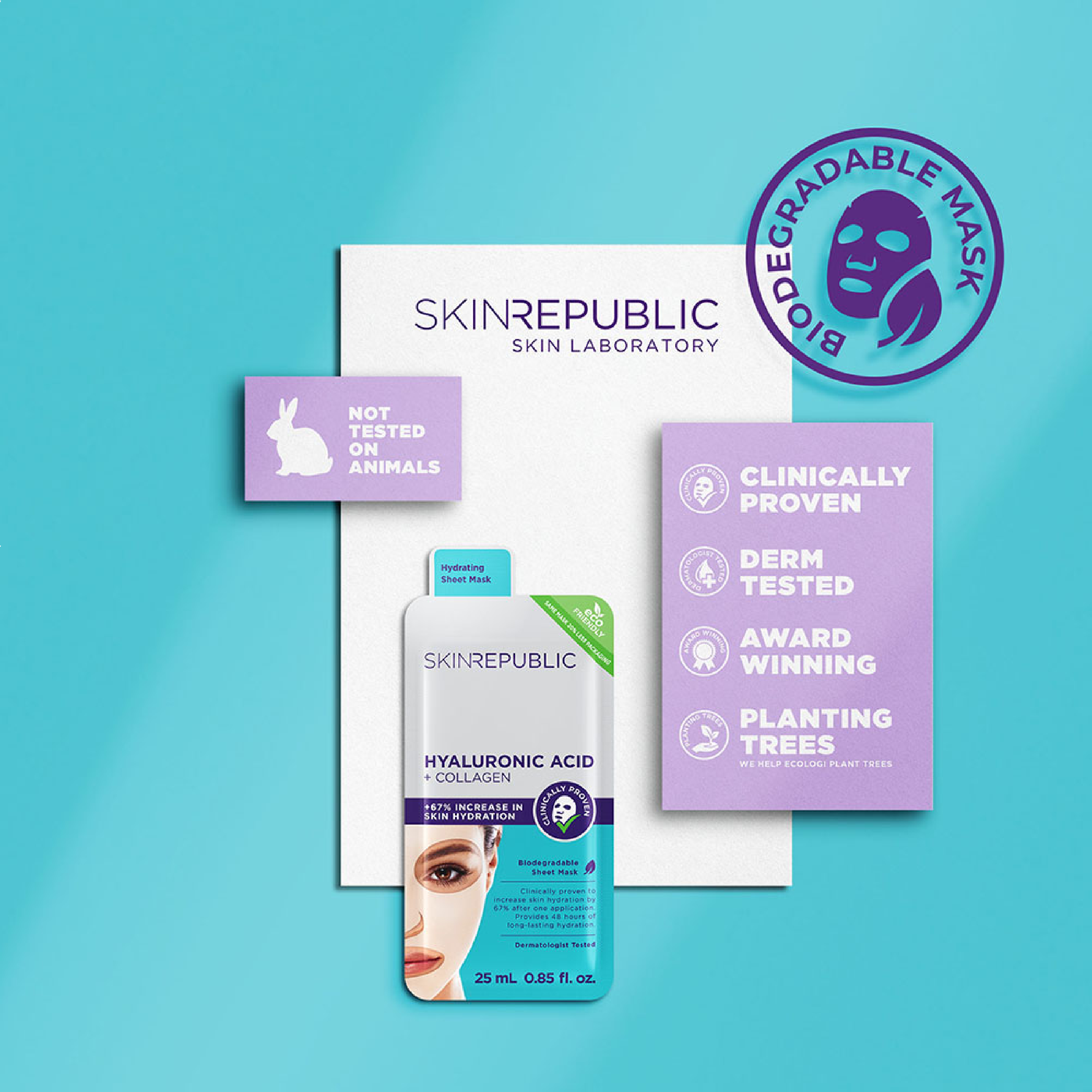 SKIN REPUBLIC HYALURONIC ACID & COLLAGEN - Image 3