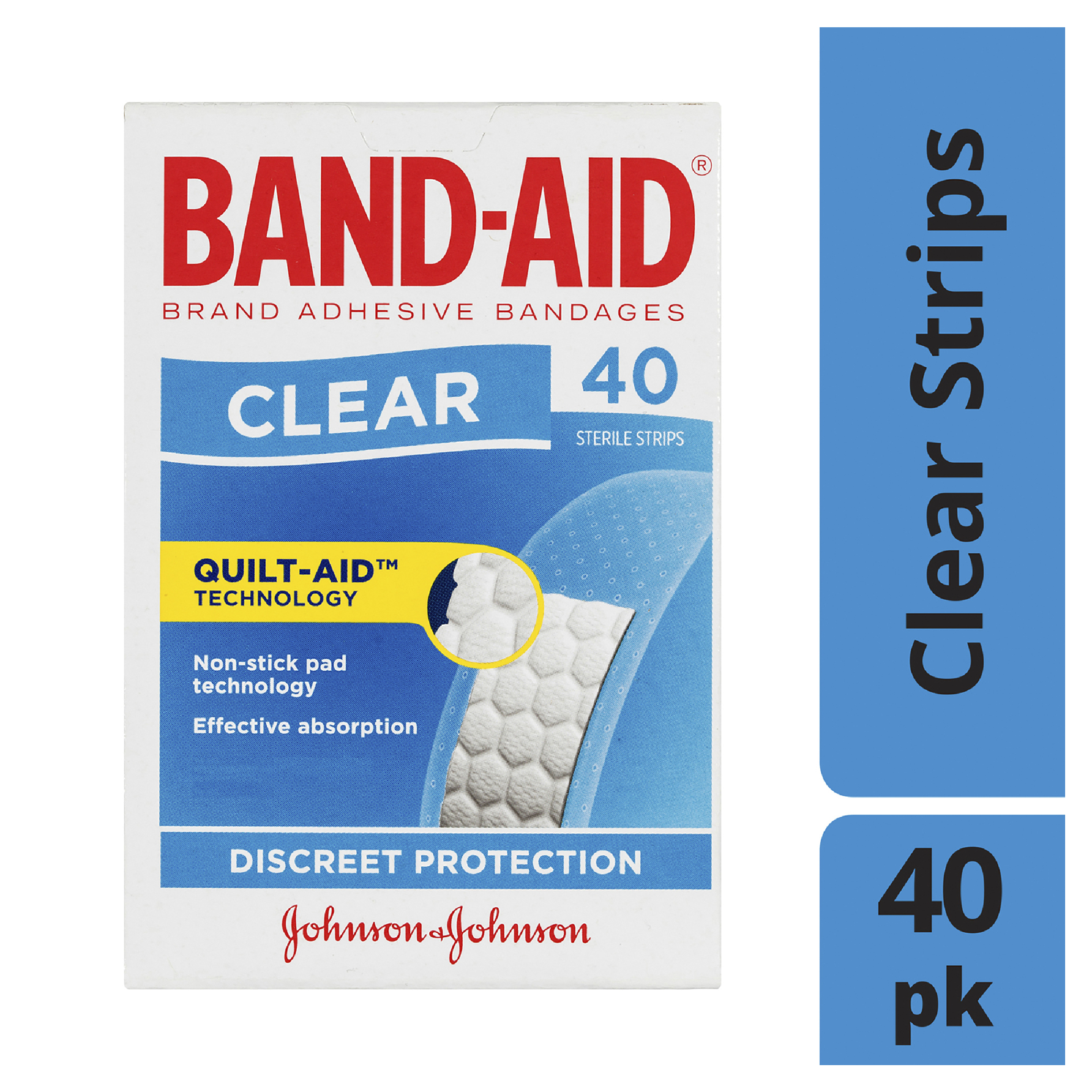 BAND-AID CLEAR STRIPS 40 PACK - Image 5