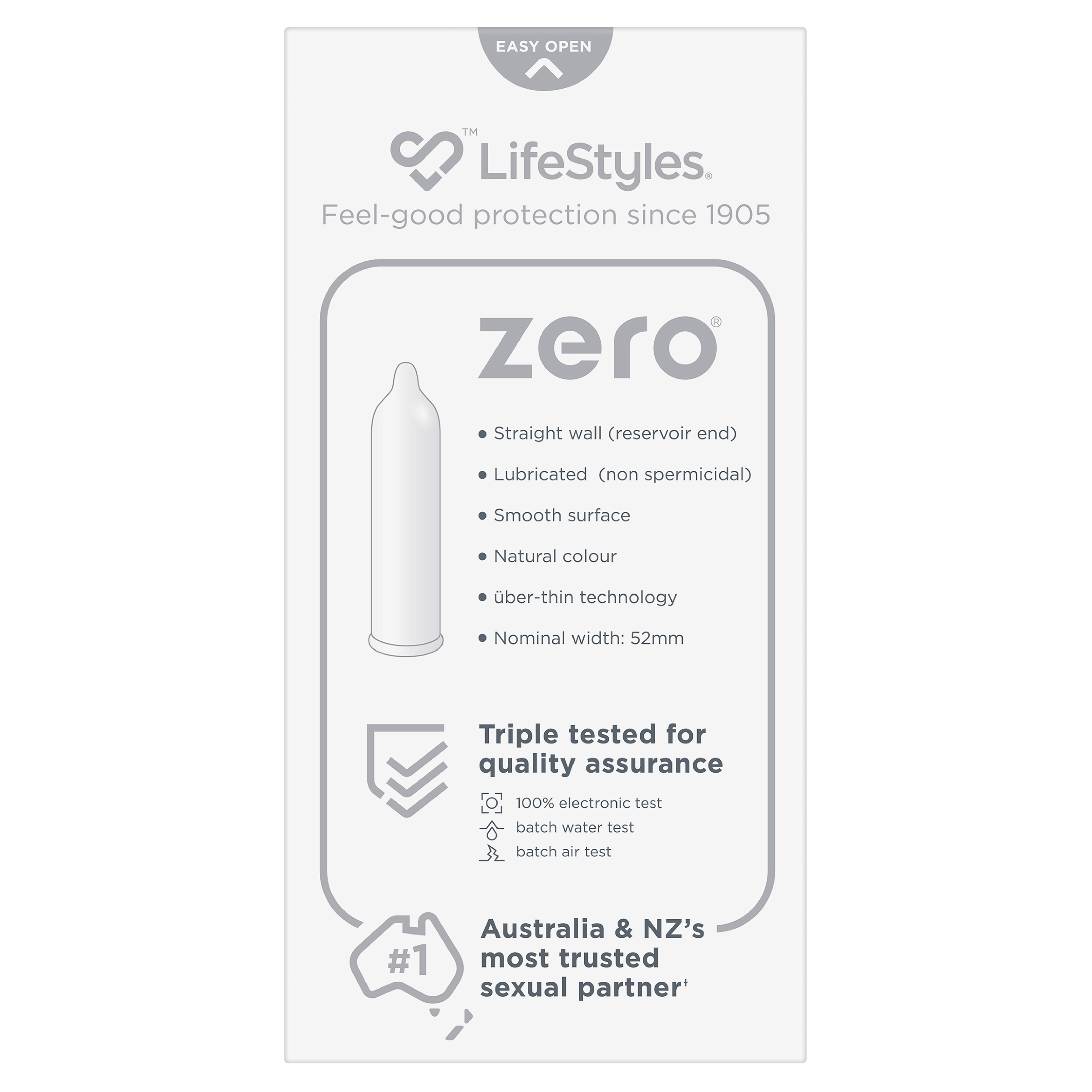 LIFESTYLES ZERO CONDOMS UBER THIN 20 PACK - Image 4