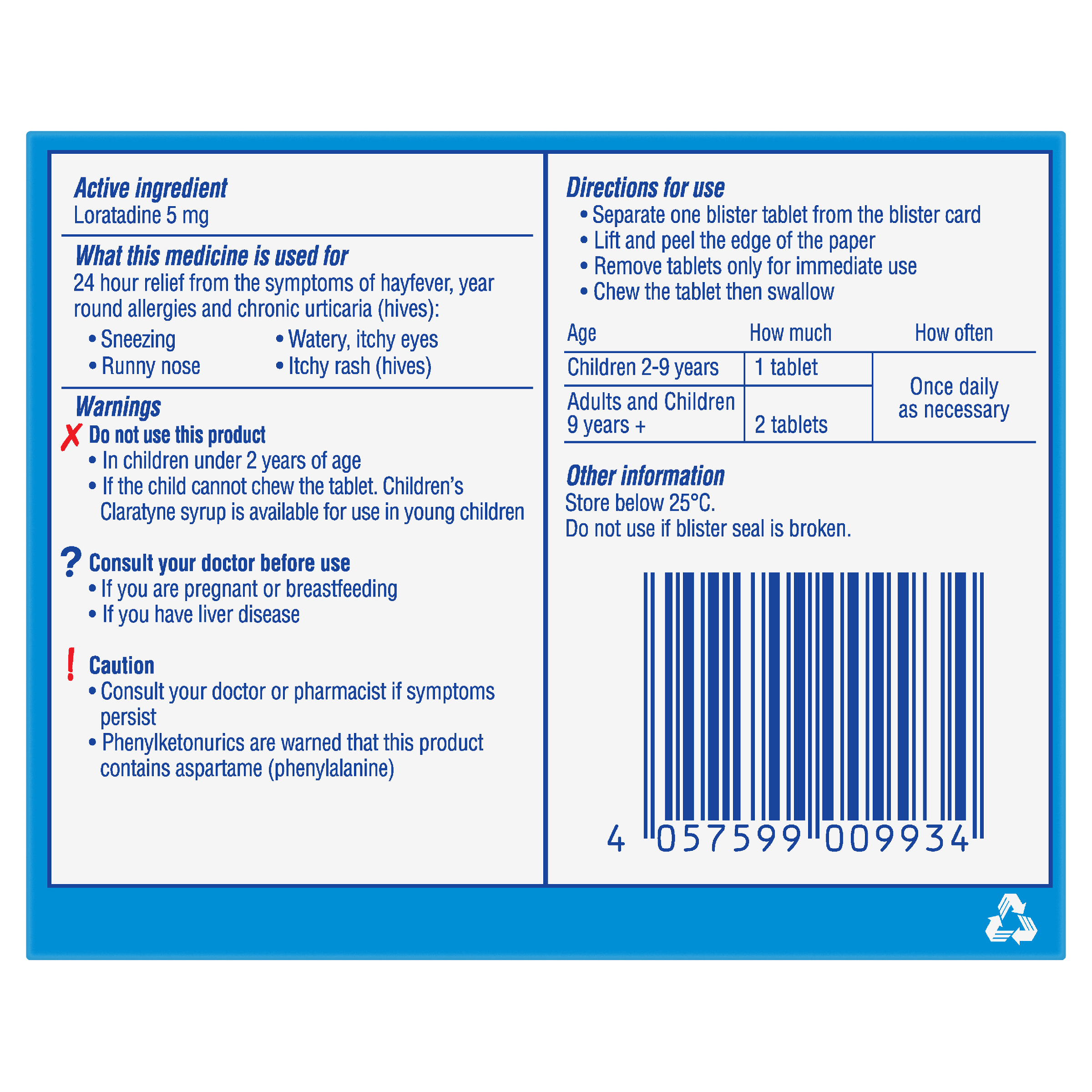CLARATYNE CHILDRENS GRAPE 50 CHEWABLE TABLETS - Image 4
