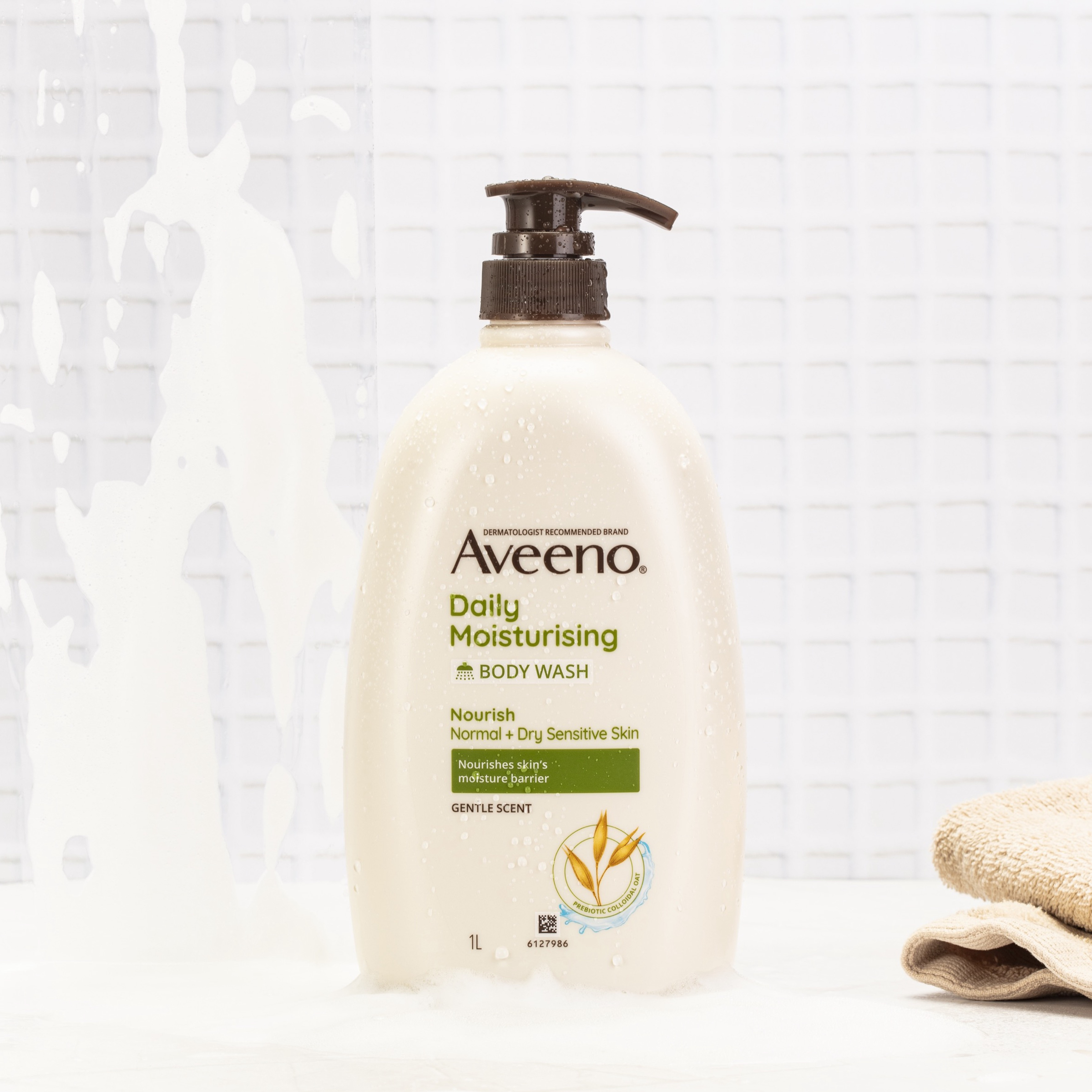 AVEENO DAILY MOISTURISING WASH 1 LITRE - Image 3